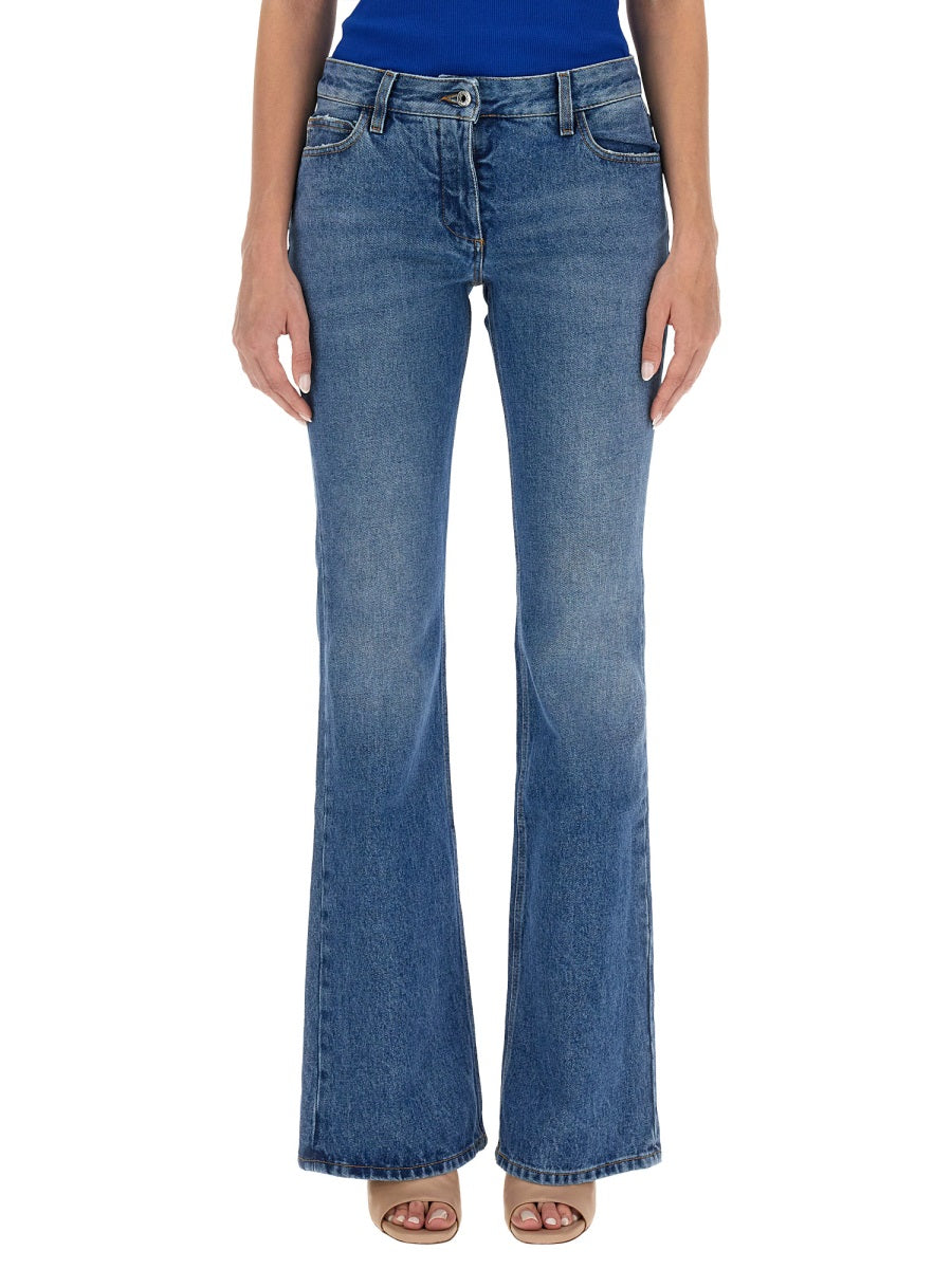 Off-White Women Flare Jeans OFF-WHITE