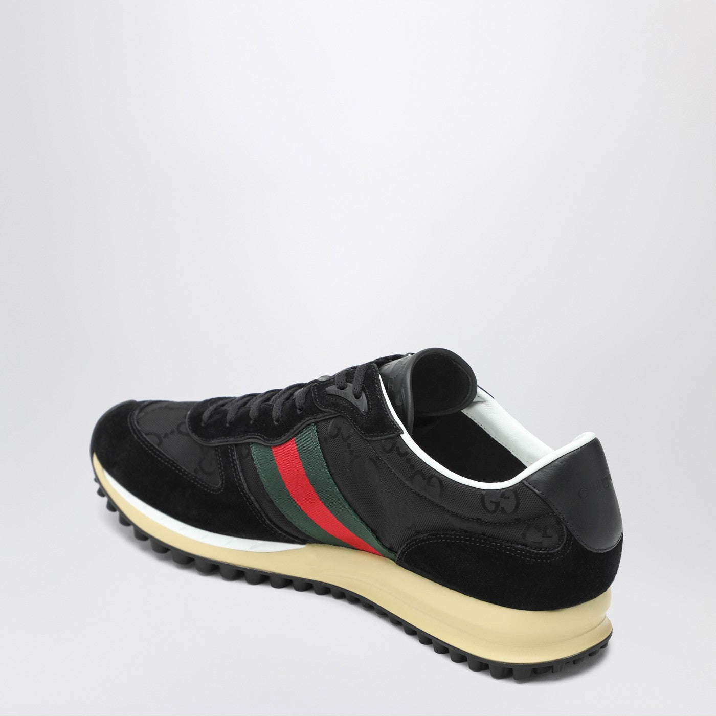 Gucci Sneakers Re-Motion In Black Gg Fabric Men GUCCI