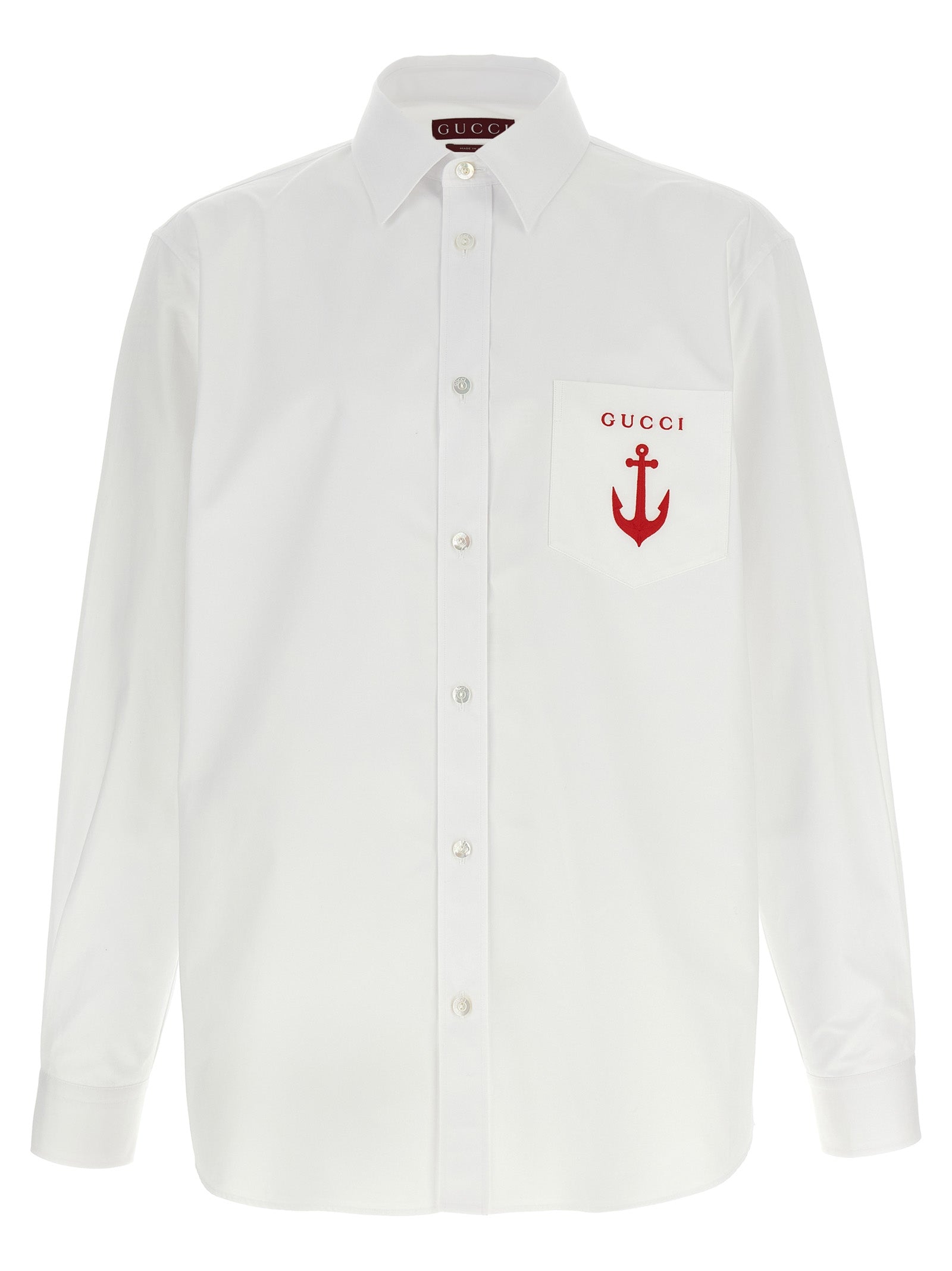 Gucci Men Poplin Shirt GUCCI