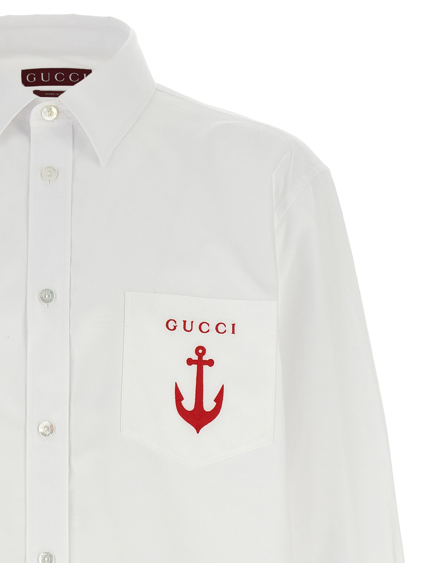 Gucci Men Poplin Shirt GUCCI