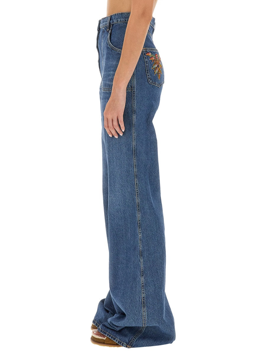 Etro Women Jeans With Foliage Pockets ETRO