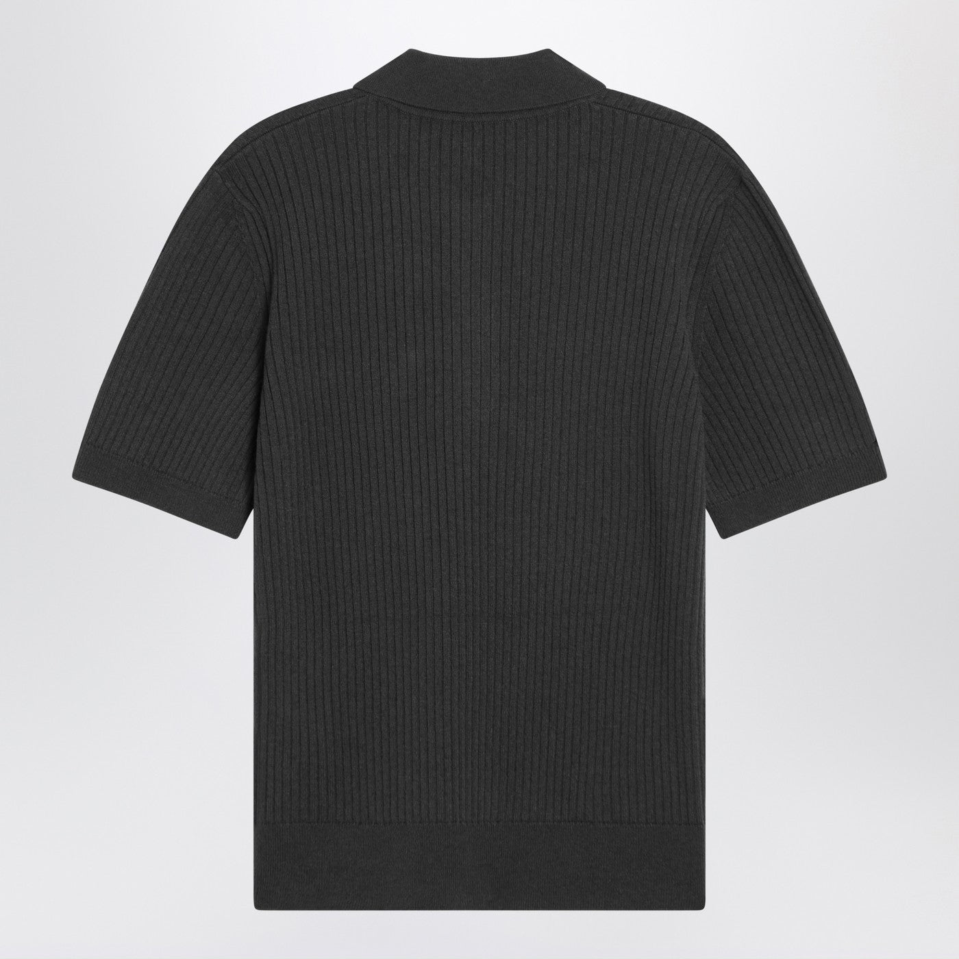 Gucci Military Green Wool And Cashmere Polo Men GUCCI