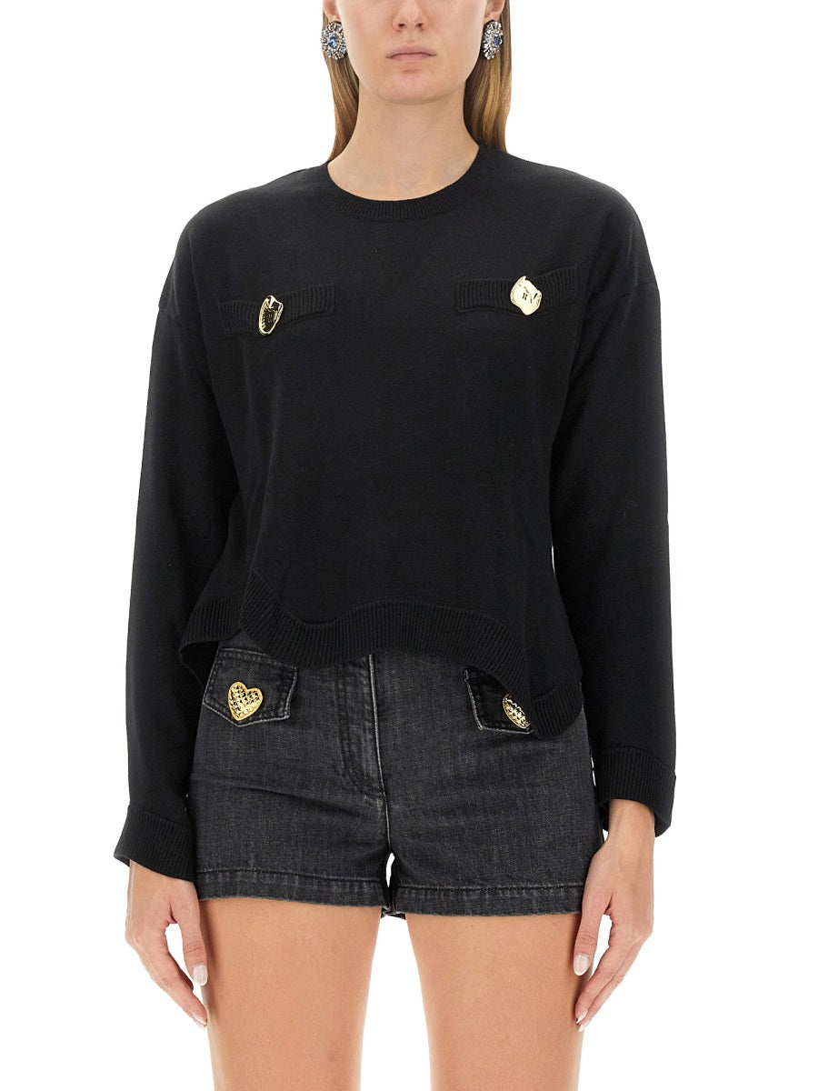 Moschino Women Wool Jersey. MOSCHINO