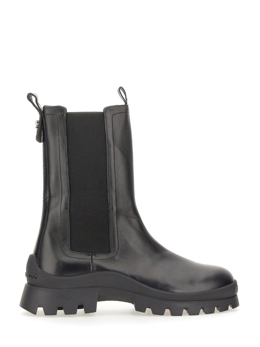 Dsquared Women Leather Boot DSQUARED2