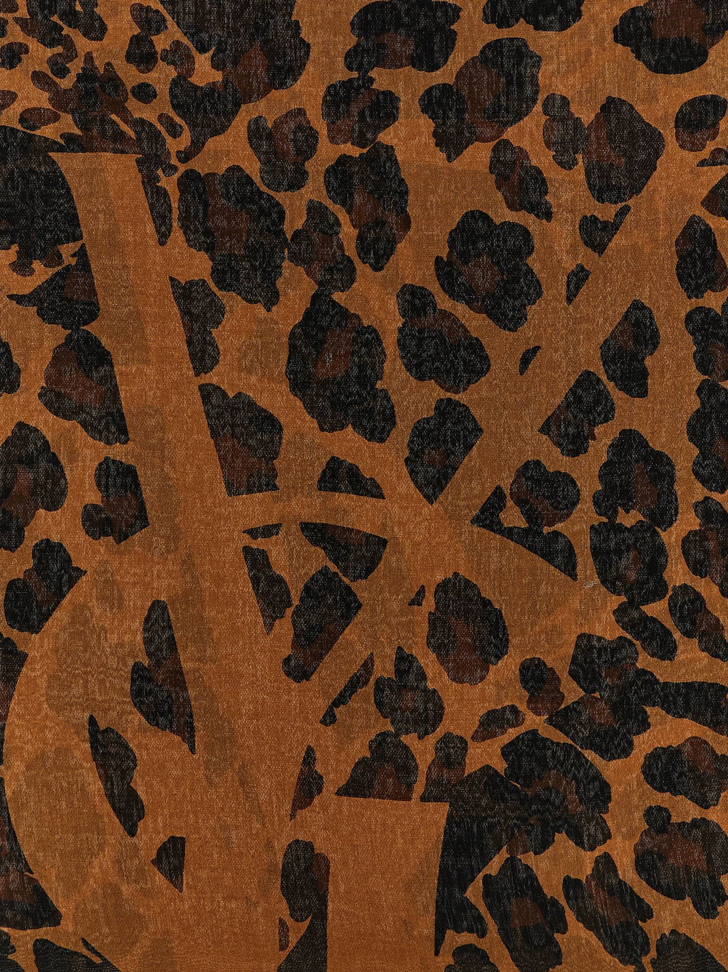 Saint Laurent Women 'Cassandre' Scarf With Leopard Pattern SAINT LAURENT