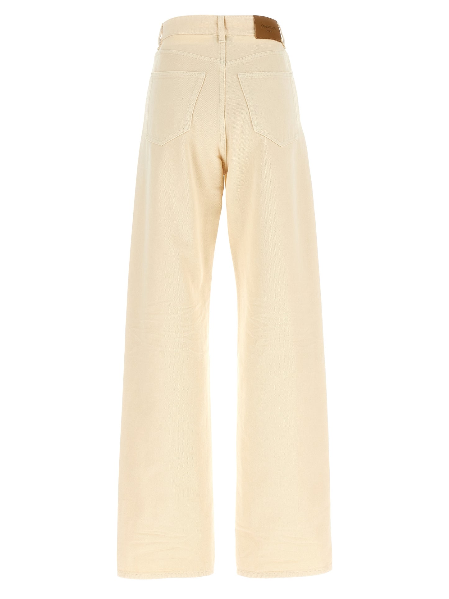 Saint Laurent Women V-Shaped Waist Jeans SAINT LAURENT