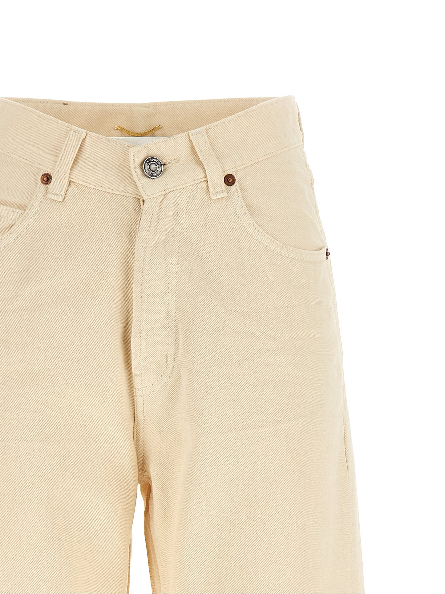 Saint Laurent Women V-Shaped Waist Jeans SAINT LAURENT