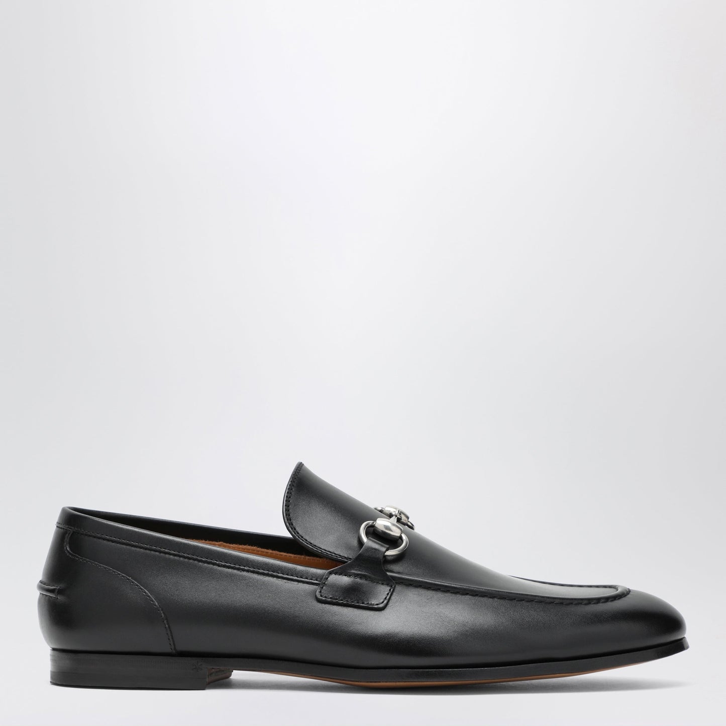 Gucci Black Moccasin With Buckle Men GUCCI