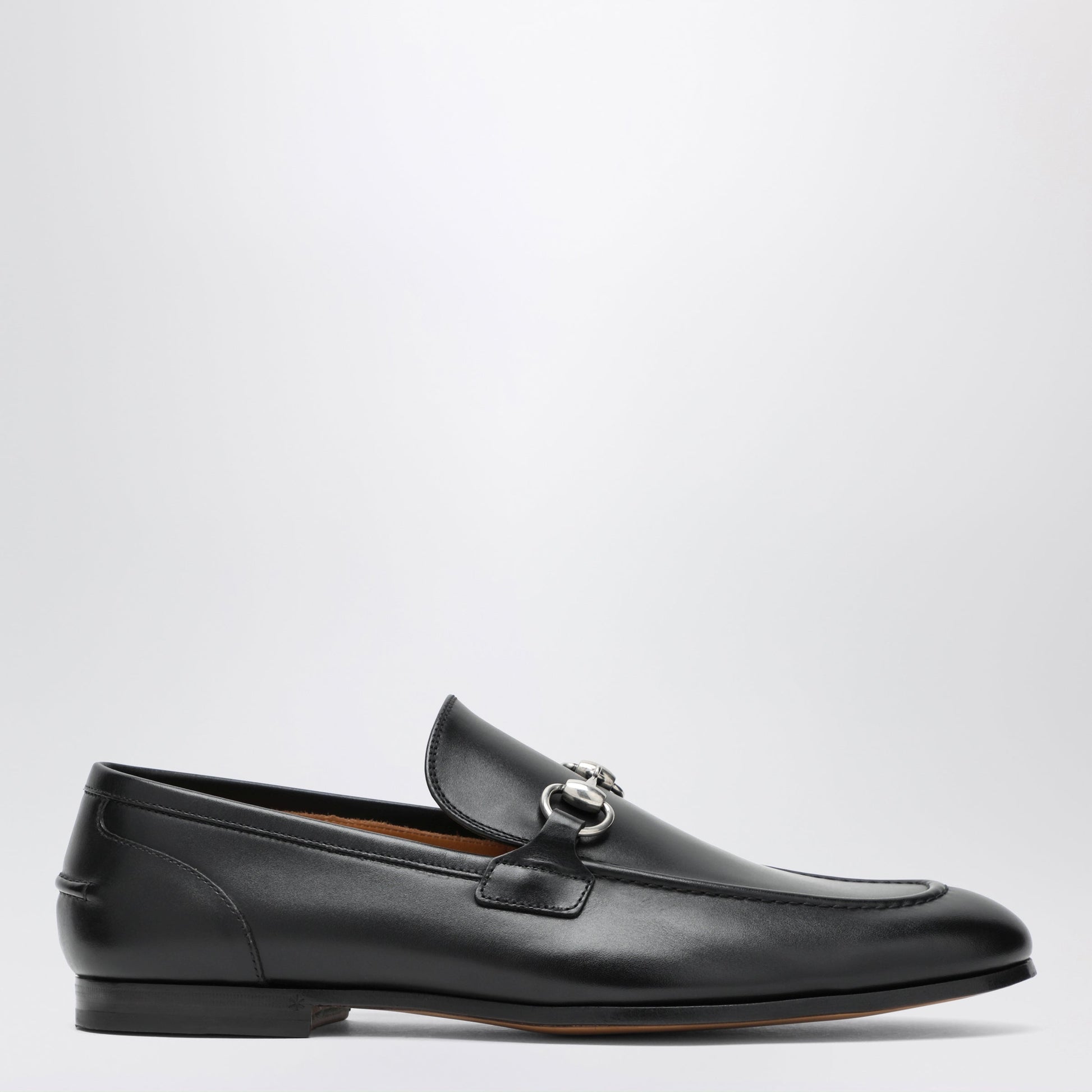 Gucci Black Moccasin With Buckle Men GUCCI