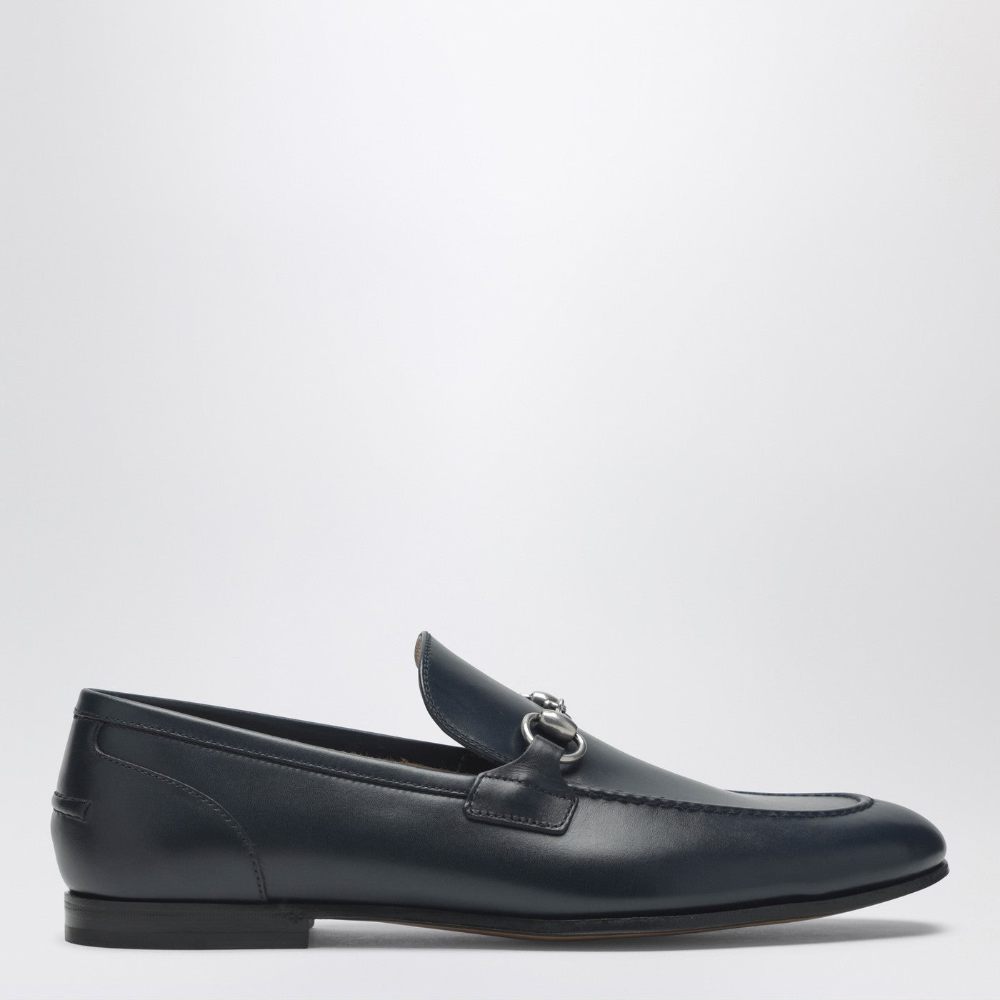 Gucci Blue Loafer With Horsebit Men GUCCI