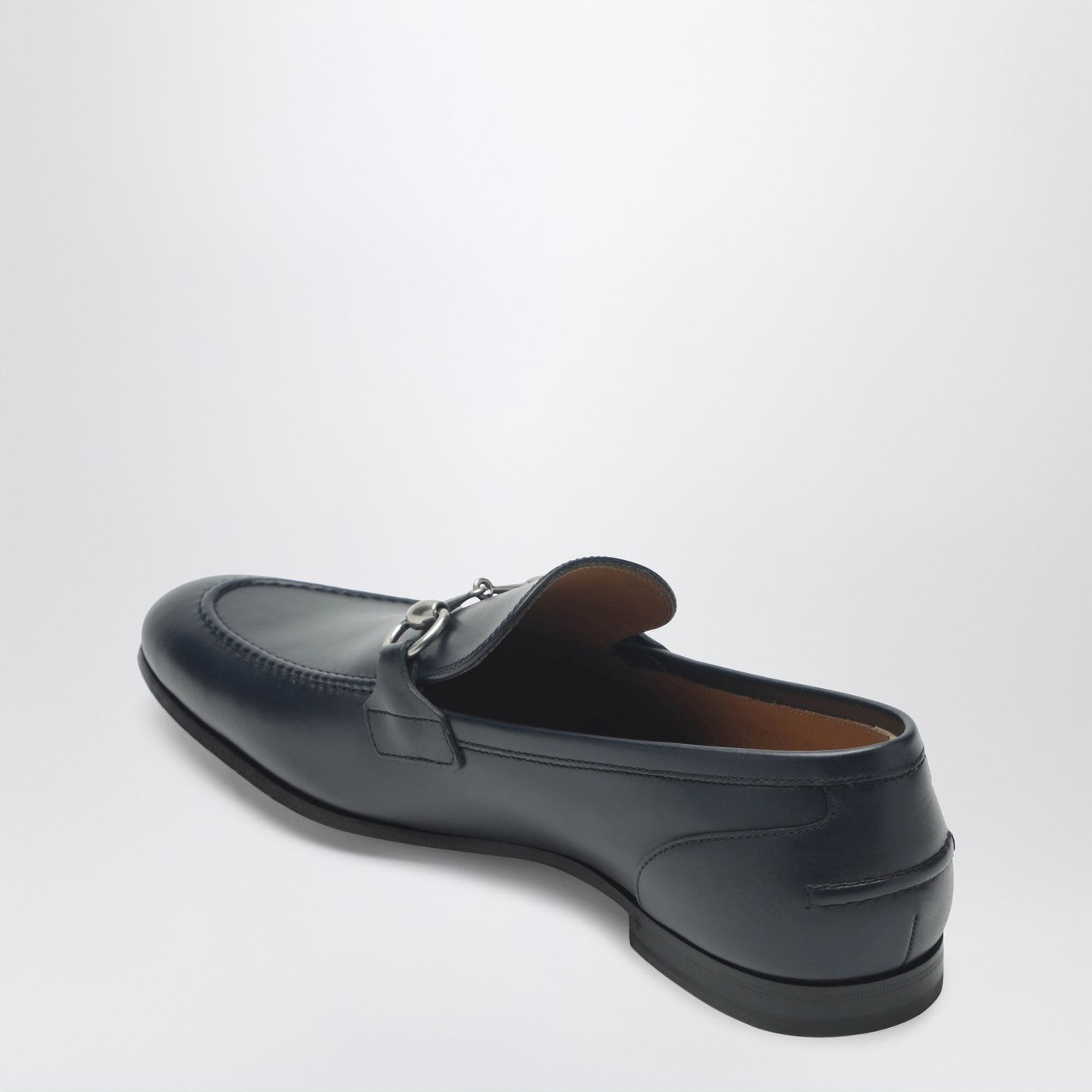 Gucci Blue Loafer With Horsebit Men GUCCI