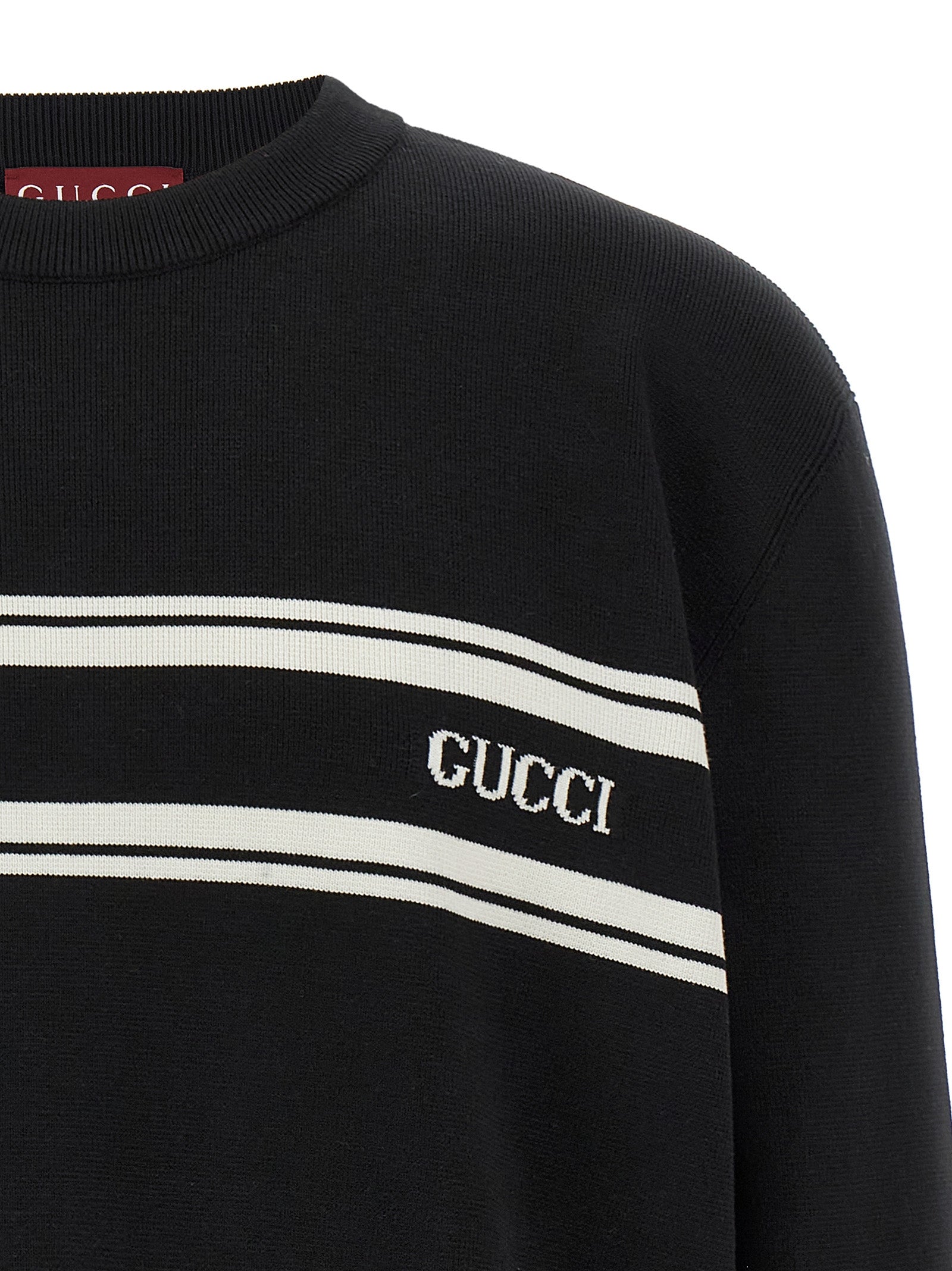 Gucci Men 'Intarsio Gucci' Sweater GUCCI