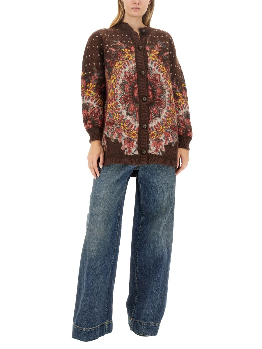 Etro Women Jeans With Embroidered Pegasus ETRO