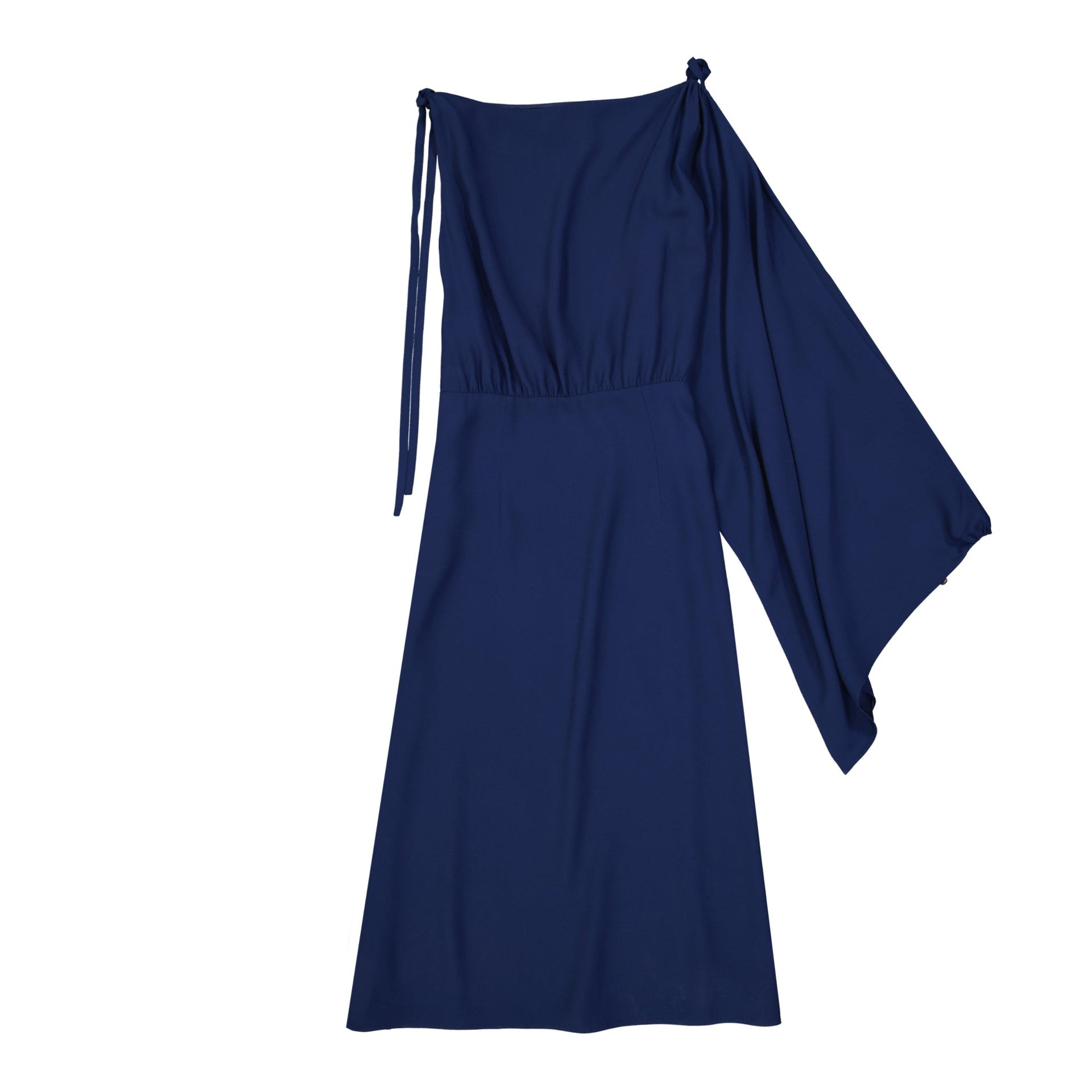 Prada Flared One Sleeve Midi Dress Women PRADA