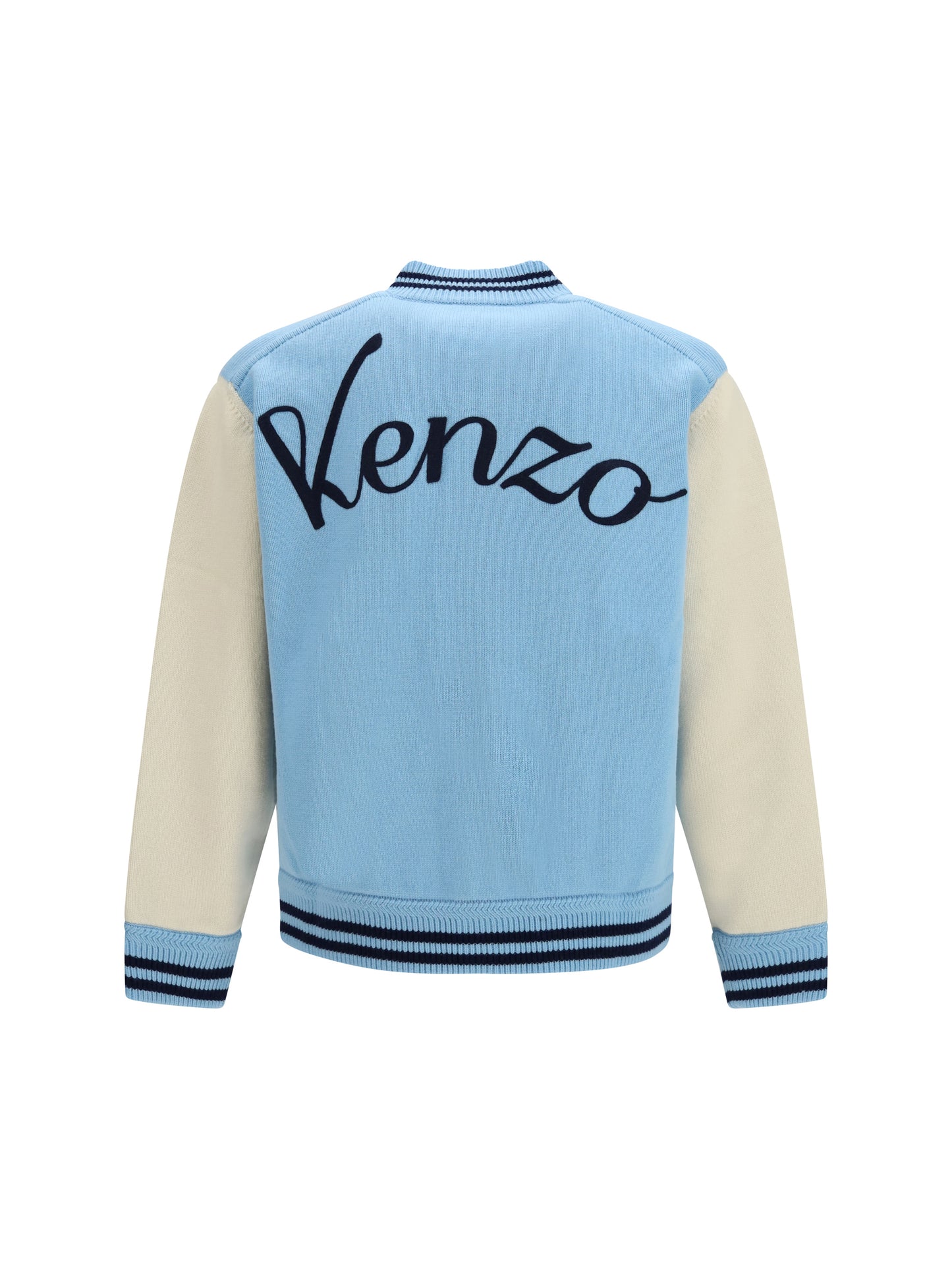 Kenzo Men Kenzo Varsity Wool Cardigan KENZO