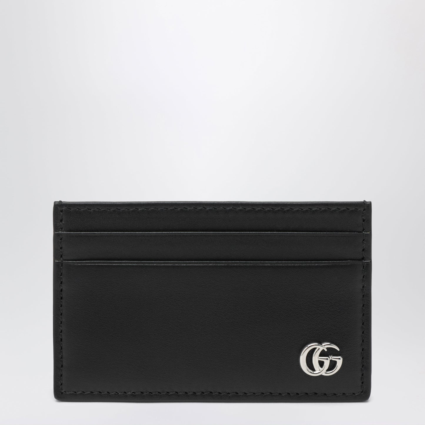 Gucci Black Gg Marmont Card Holder Men GUCCI