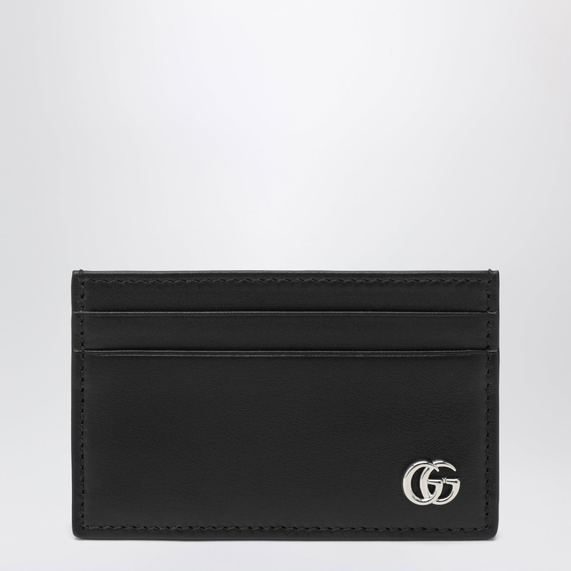 Gucci Black Gg Marmont Card Holder Men GUCCI
