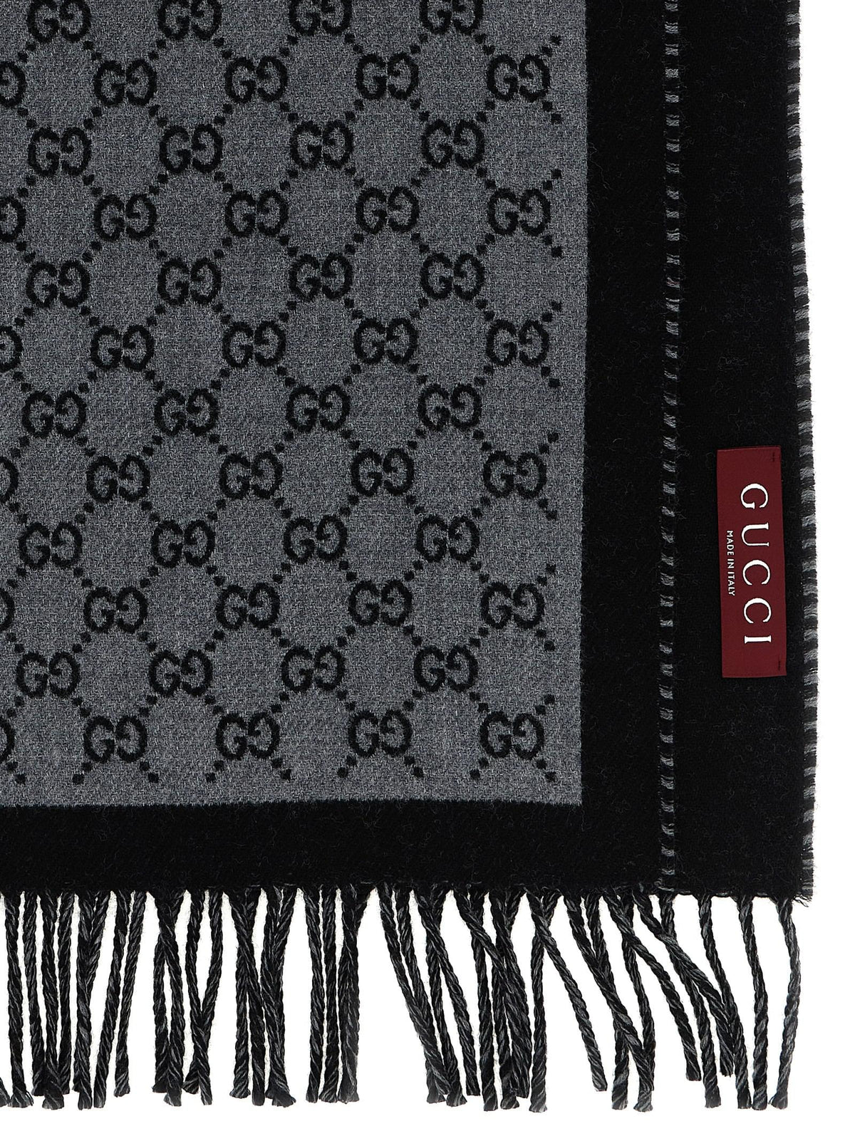 Gucci Men Gg Jacquard Scarf GUCCI