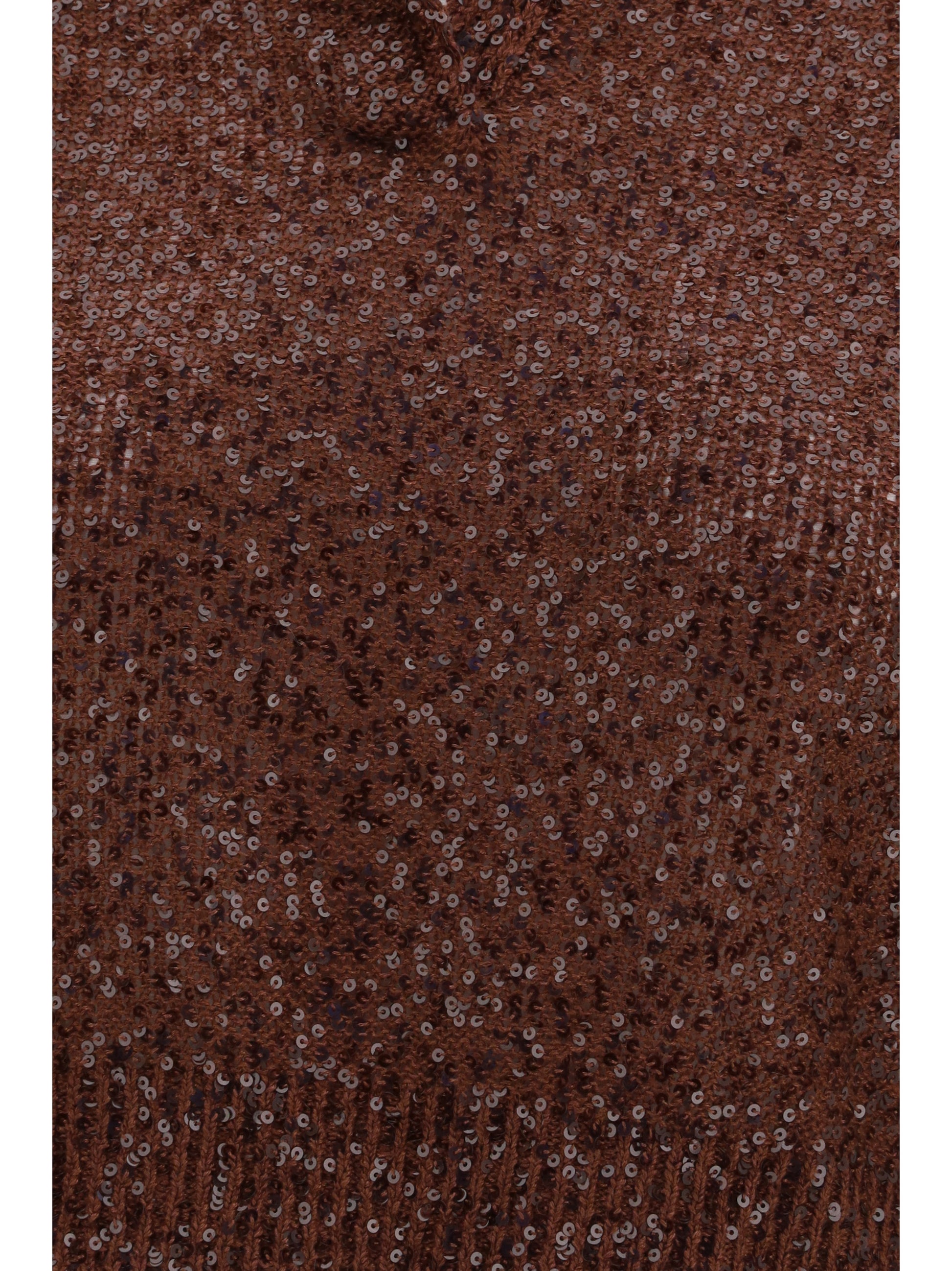 Brunello Cucinelli Women Linen, Cashmere And Silk Top With Sequins BRUNELLO CUCINELLI