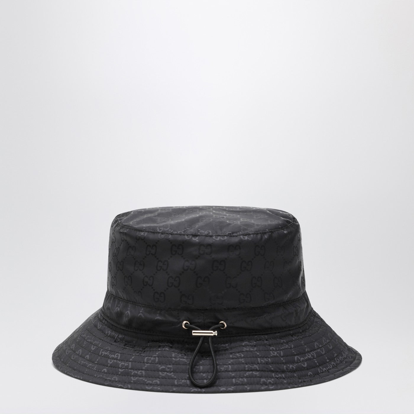 Gucci Reversible Black Nylon Gg Hat Women GUCCI