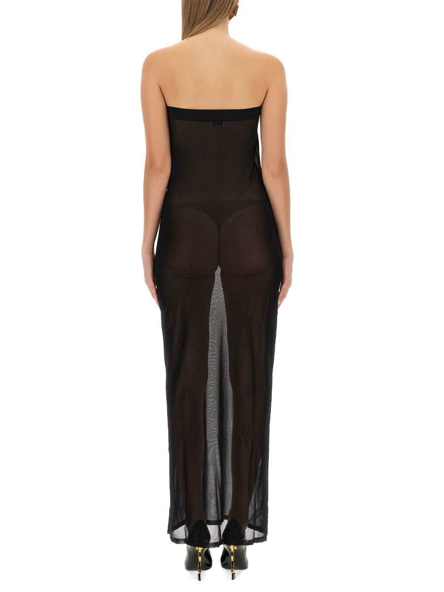 Saint Laurent Women Strapless Dress SAINT LAURENT