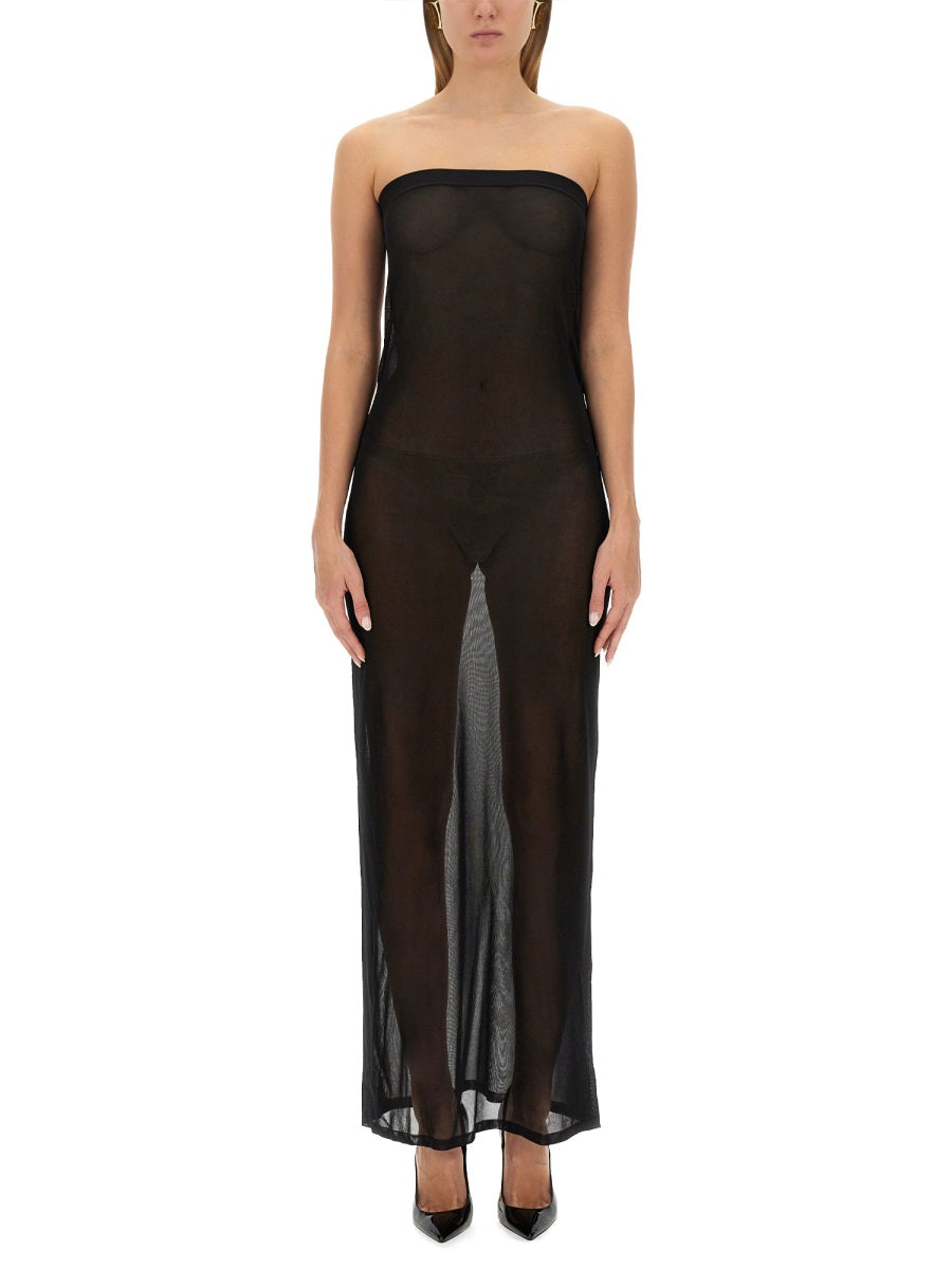 Saint Laurent Women Strapless Dress SAINT LAURENT