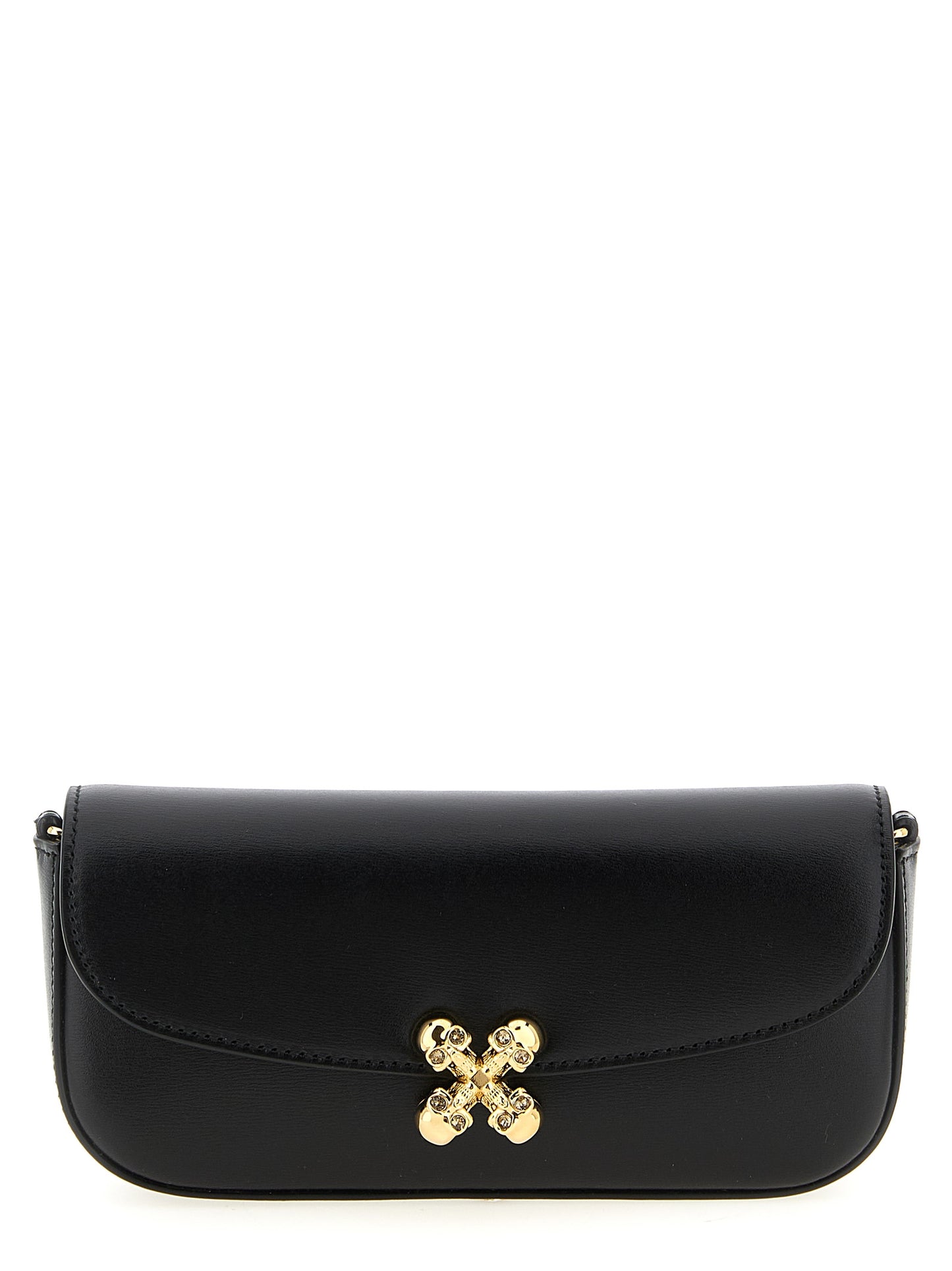 Mcqueen Women 'Skull Flower' Small Crossbody Bag ALEXANDER MCQUEEN