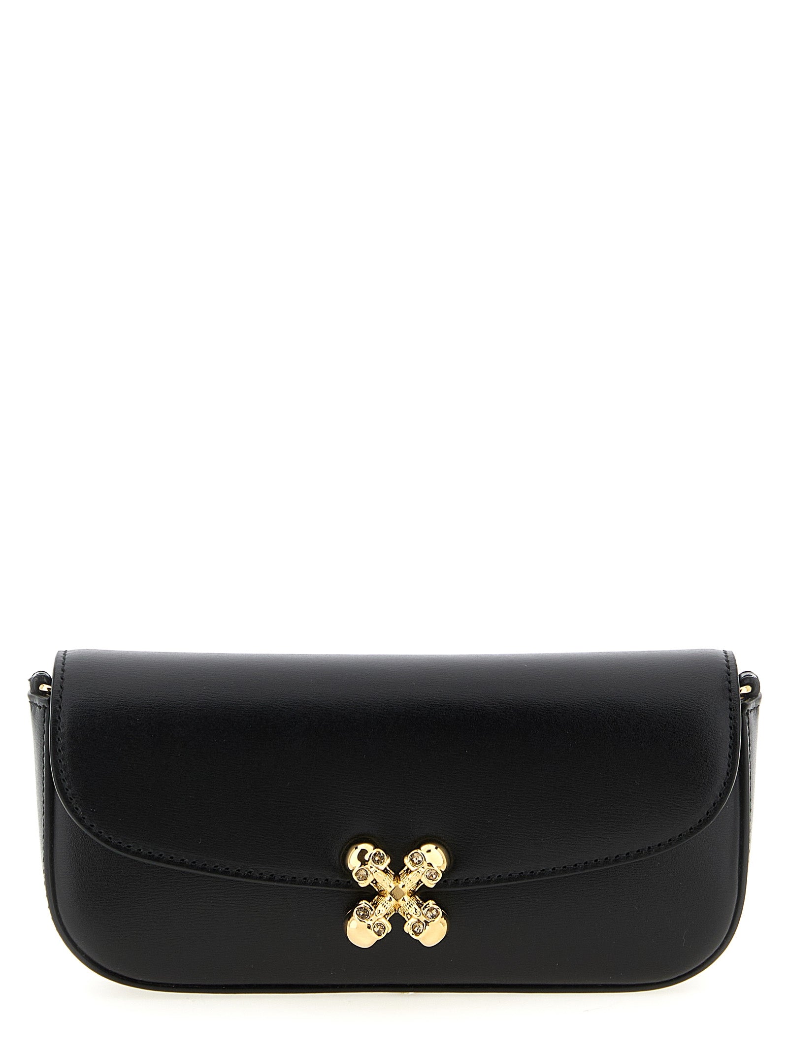 Mcqueen Women 'Skull Flower' Small Crossbody Bag ALEXANDER MCQUEEN