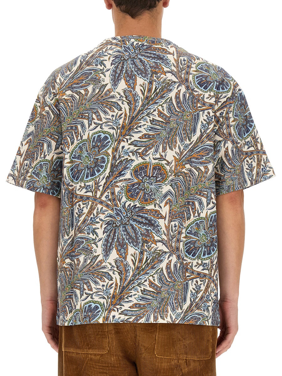 Etro Men Floral Print T-Shirt ETRO