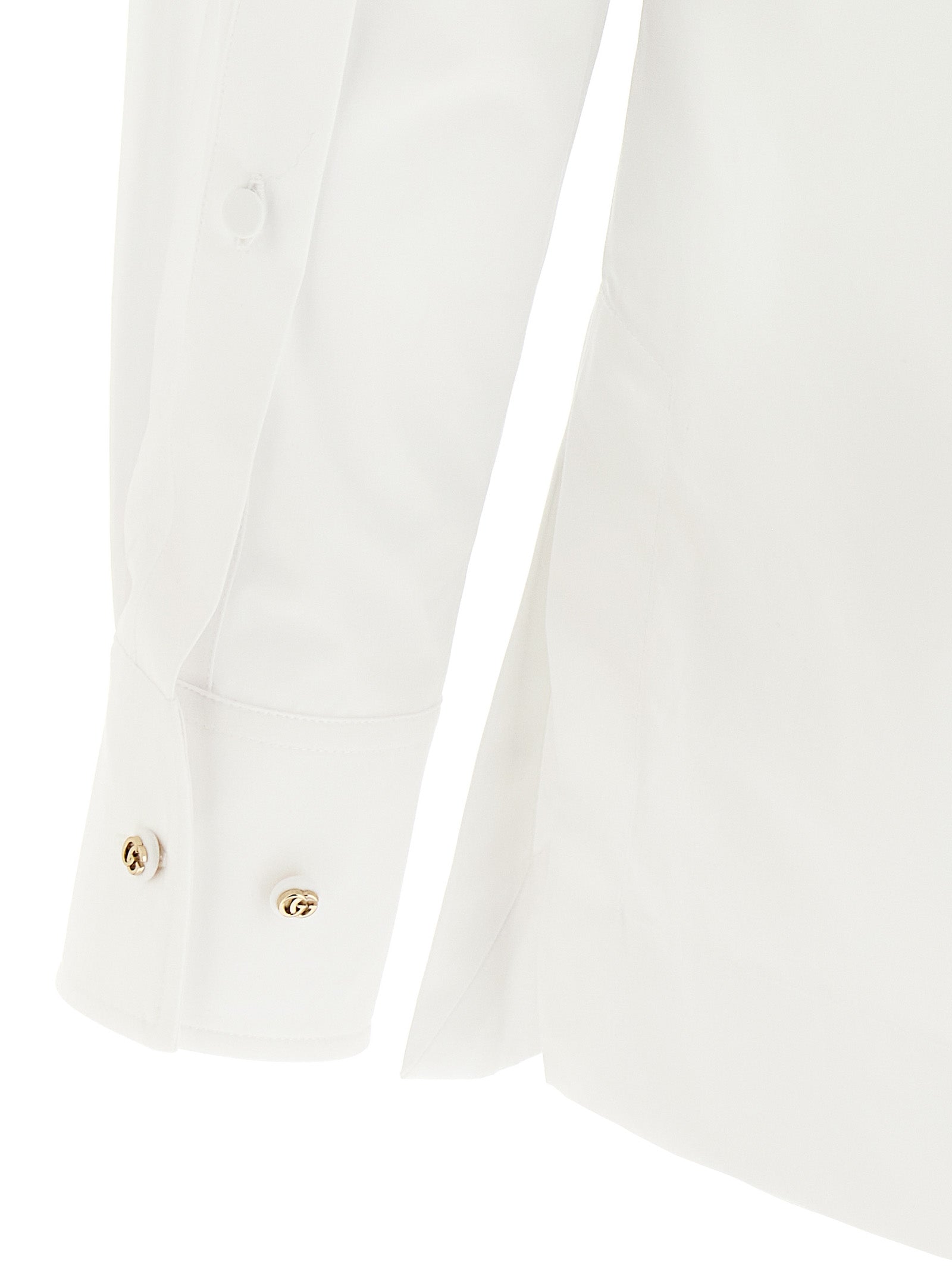 Gucci Women Double G Embroidery Shirt GUCCI