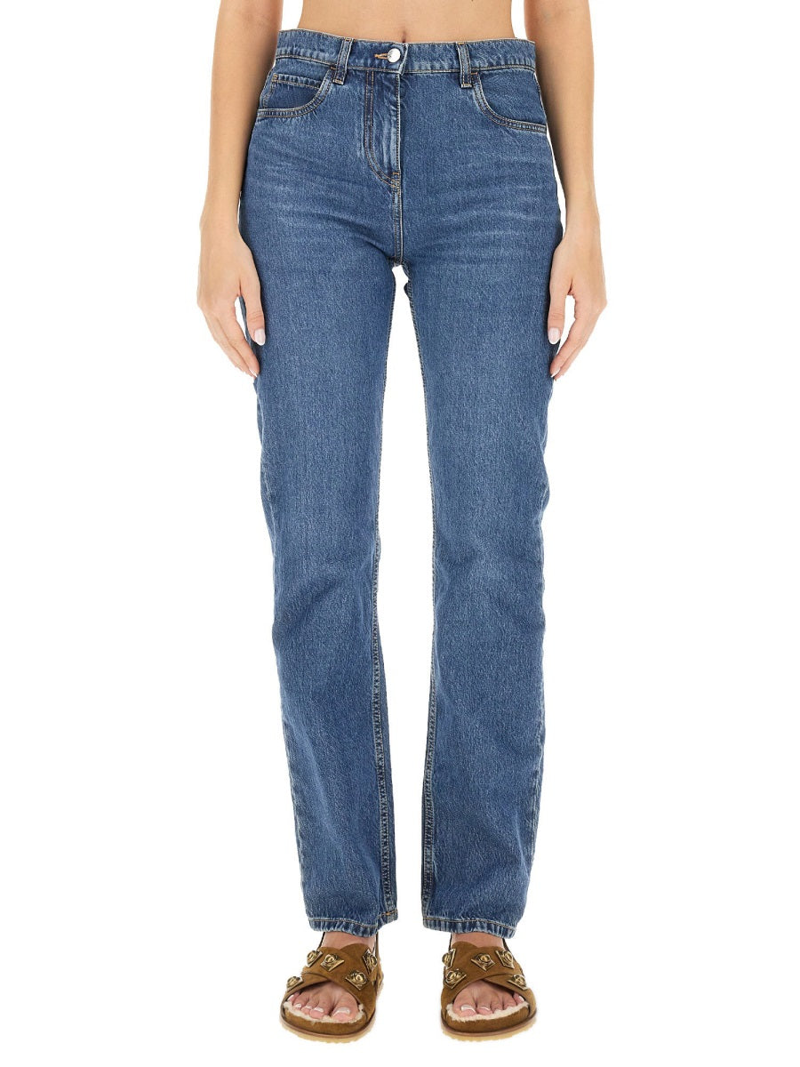 Etro Women Jeans With Logo Embroidery ETRO