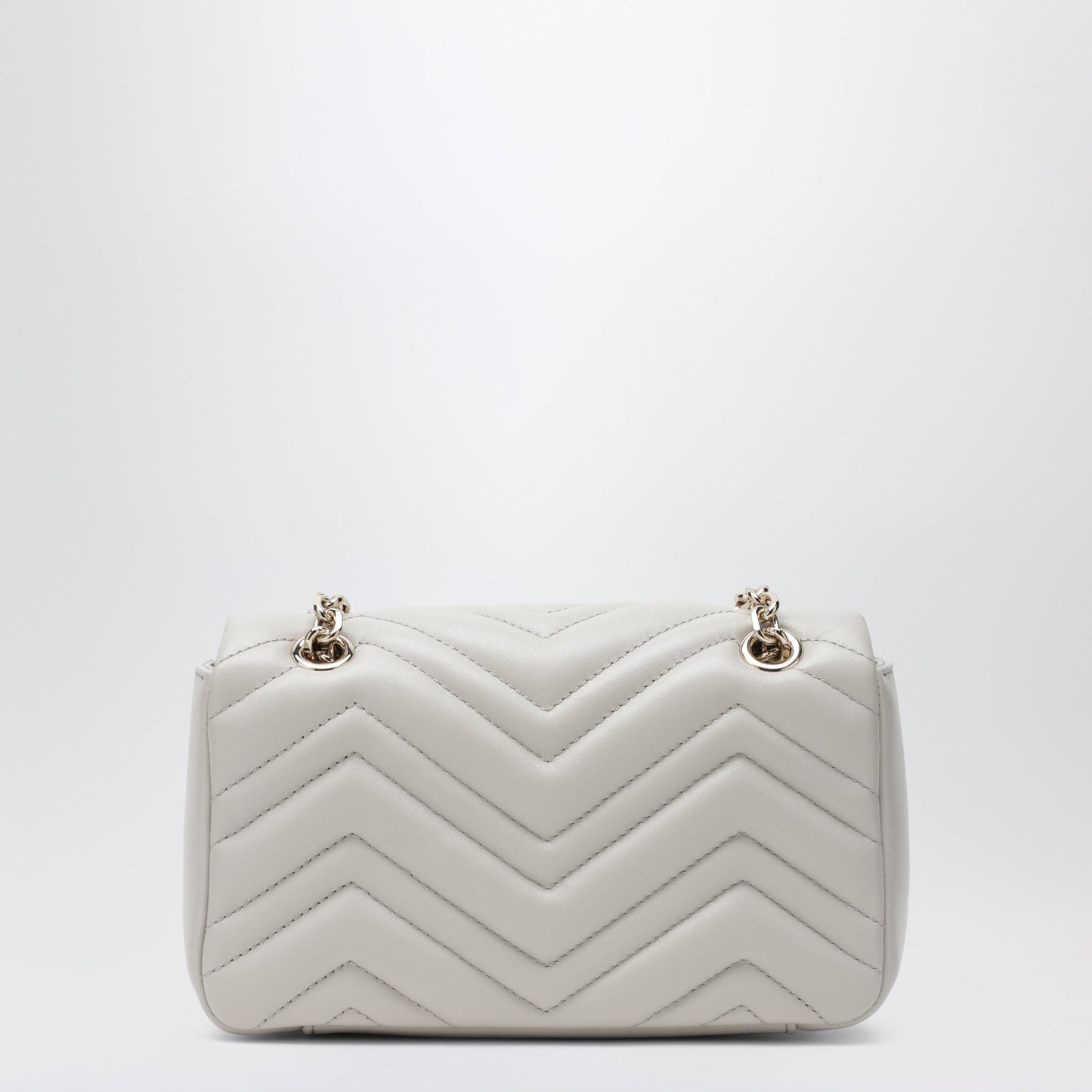 Gucci Small White Gg Marmont Shoulder Bag Women GUCCI