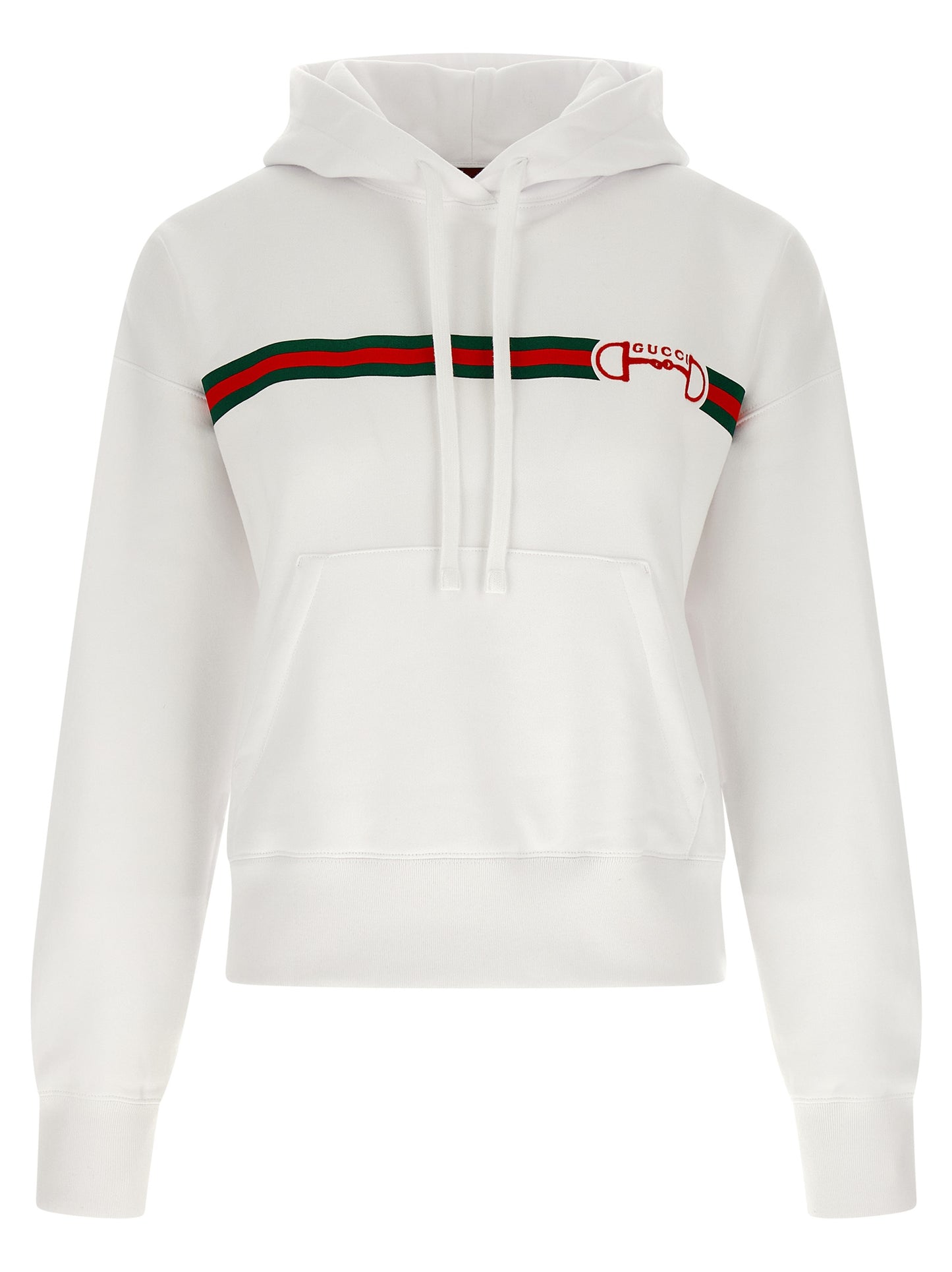 Gucci Women 'Morsetto Gucci' Embroidery Hoodie GUCCI