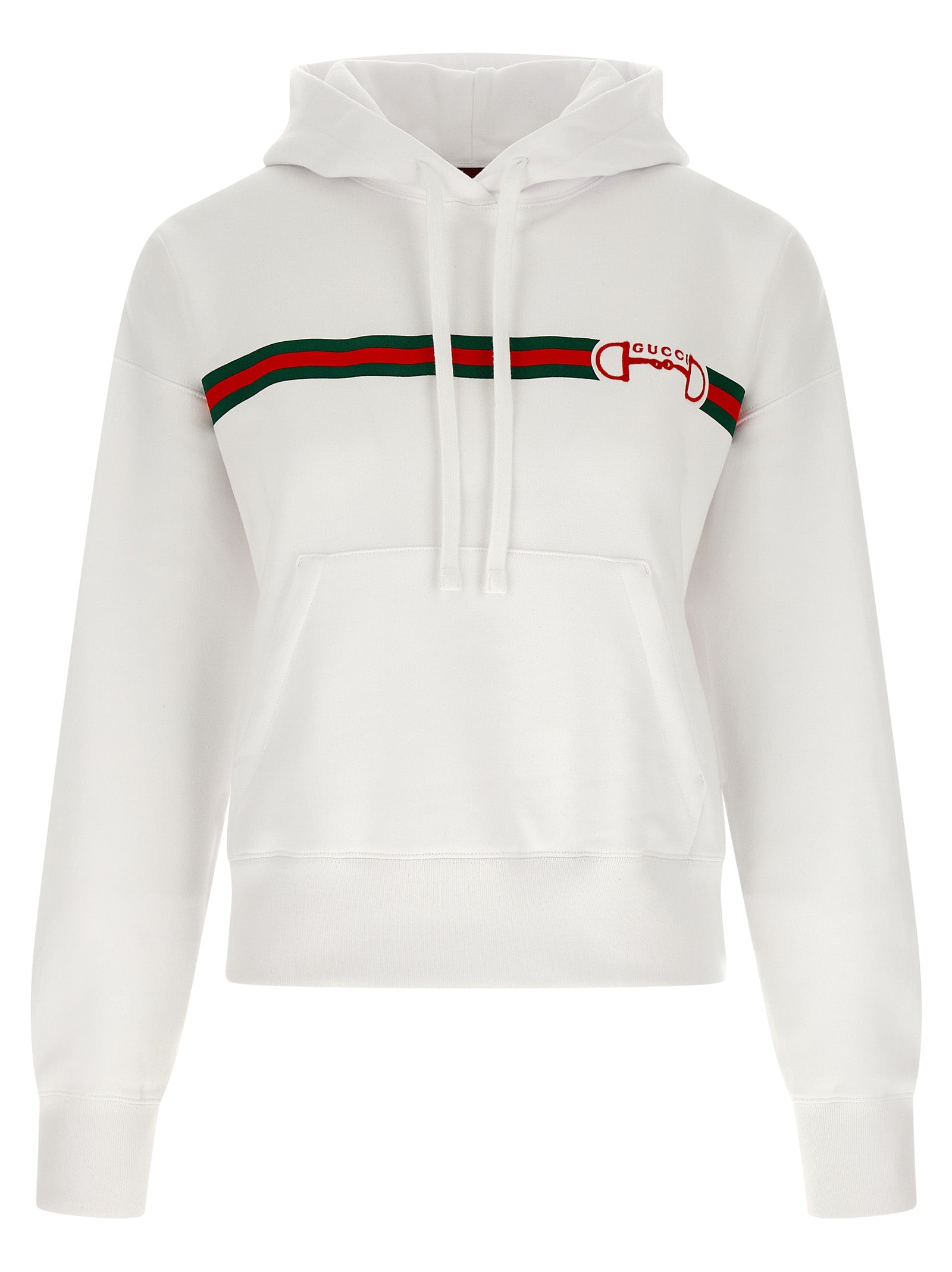 Gucci Women 'Morsetto Gucci' Embroidery Hoodie GUCCI