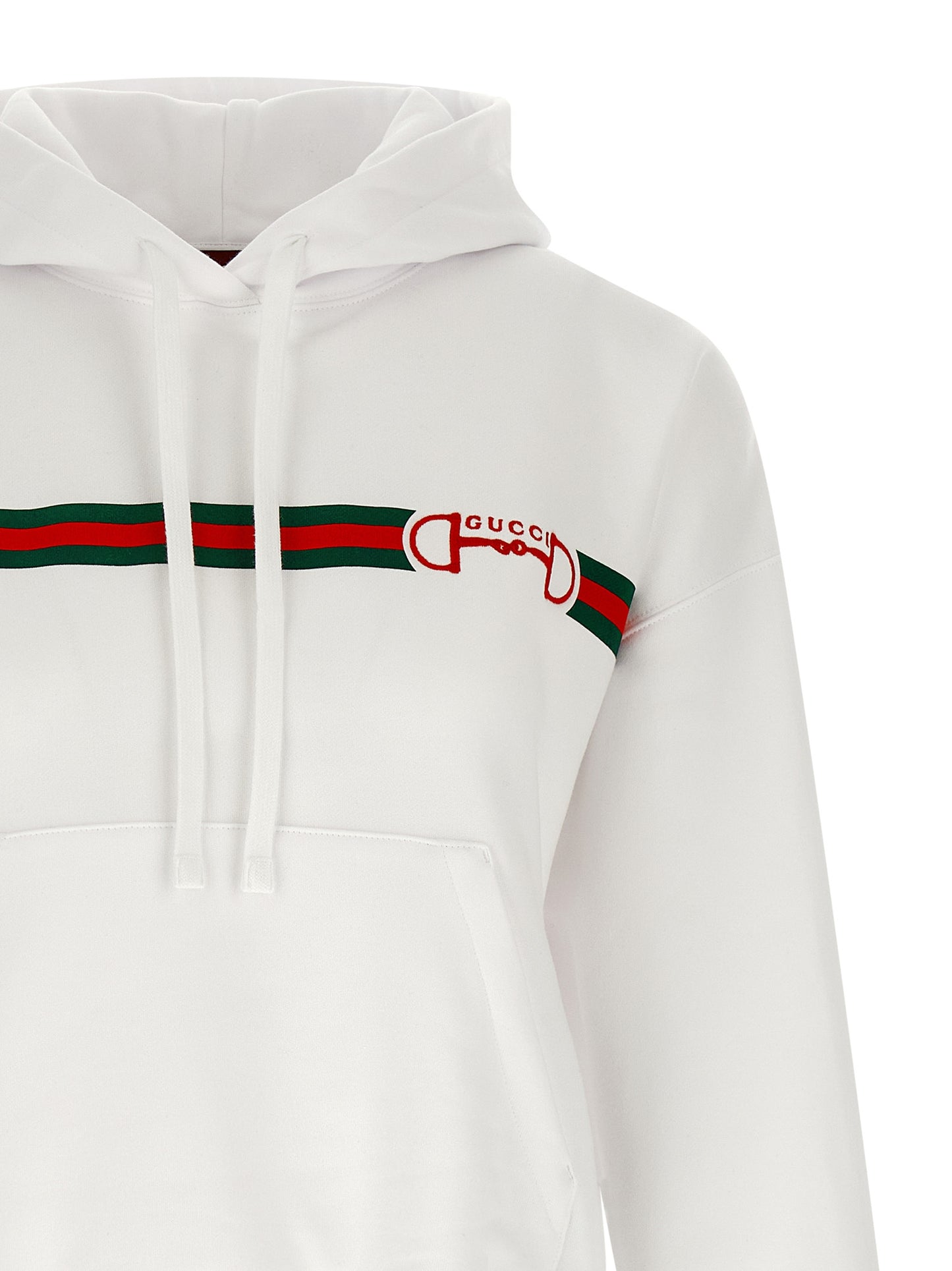 Gucci Women 'Morsetto Gucci' Embroidery Hoodie GUCCI