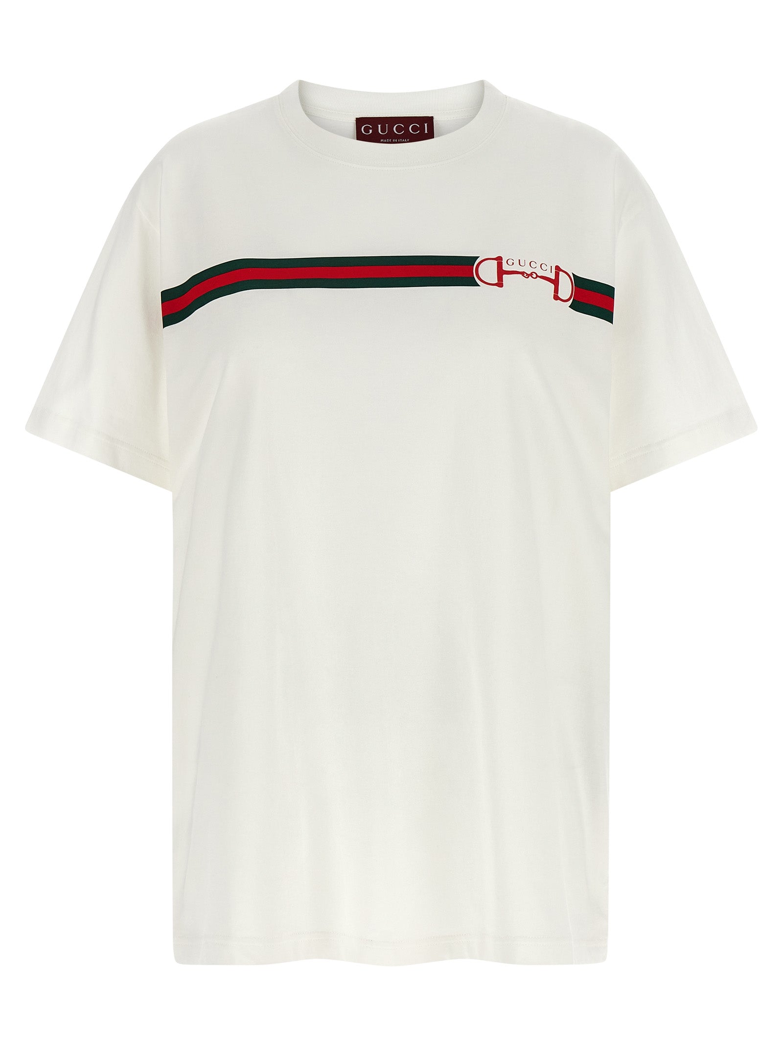 Gucci Women 'Nastro Web' T-Shirt GUCCI