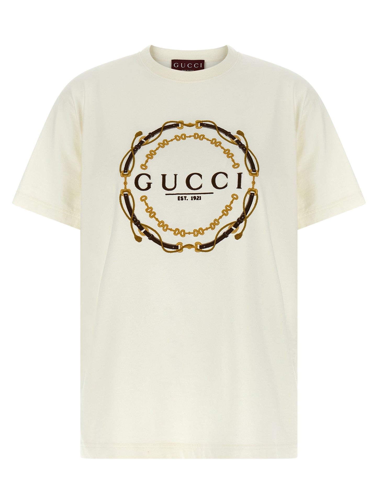 Gucci Women 'Briglie Gucci Est 1921' T-Shirt GUCCI