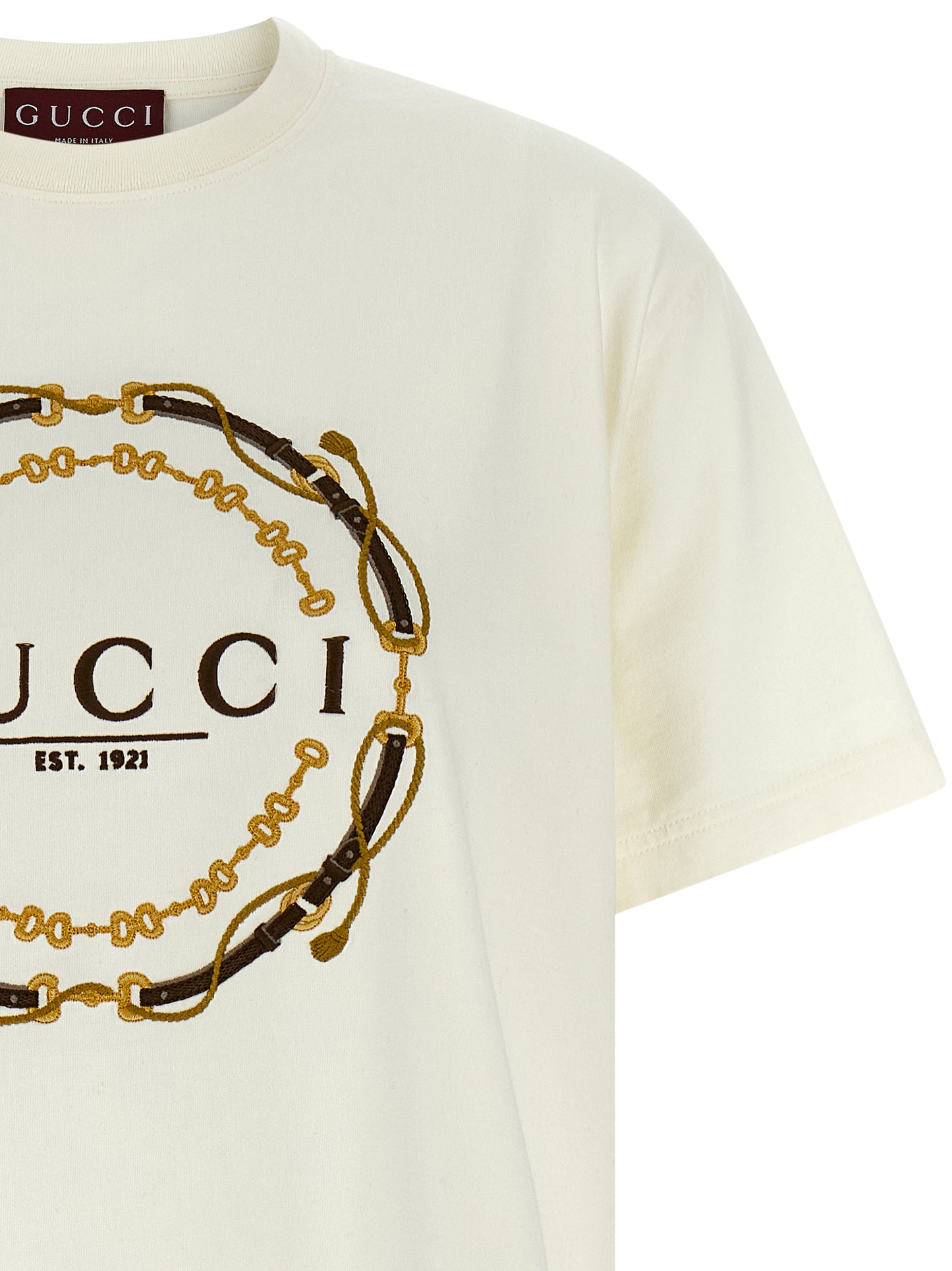Gucci Women 'Briglie Gucci Est 1921' T-Shirt GUCCI