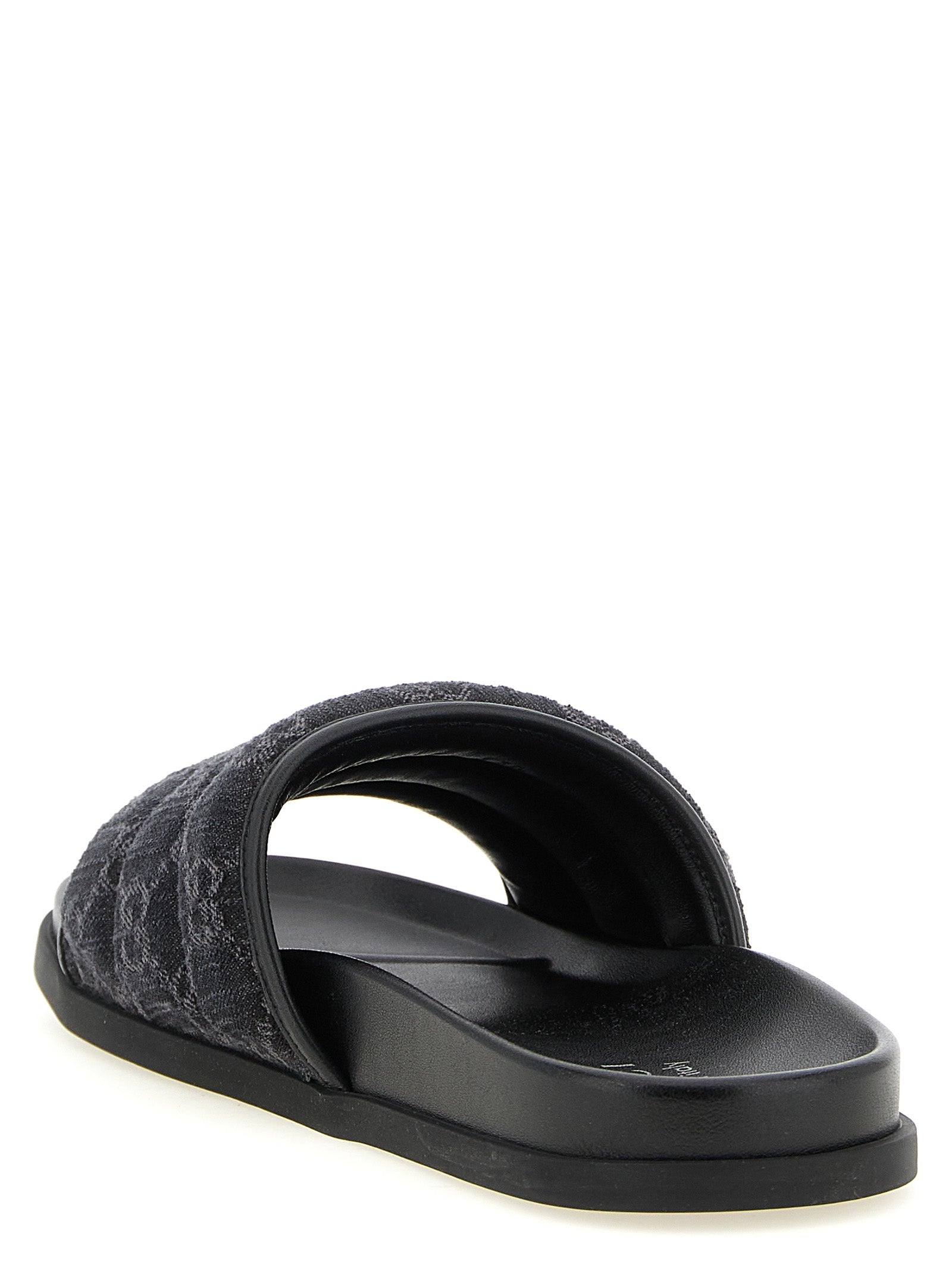 Gucci Men Gg Denim Slides GUCCI