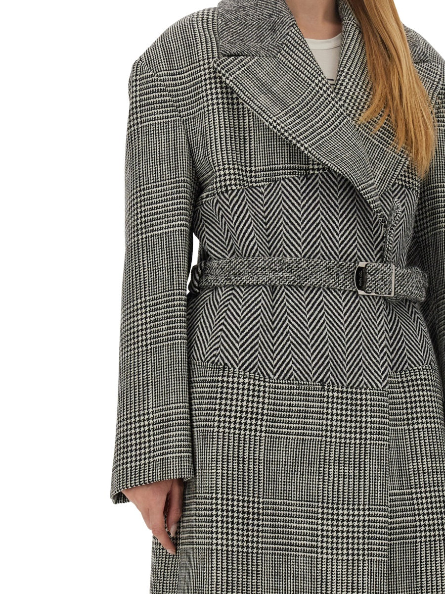 Tom Ford Women Wool Patchwork Coat TOM FORD
