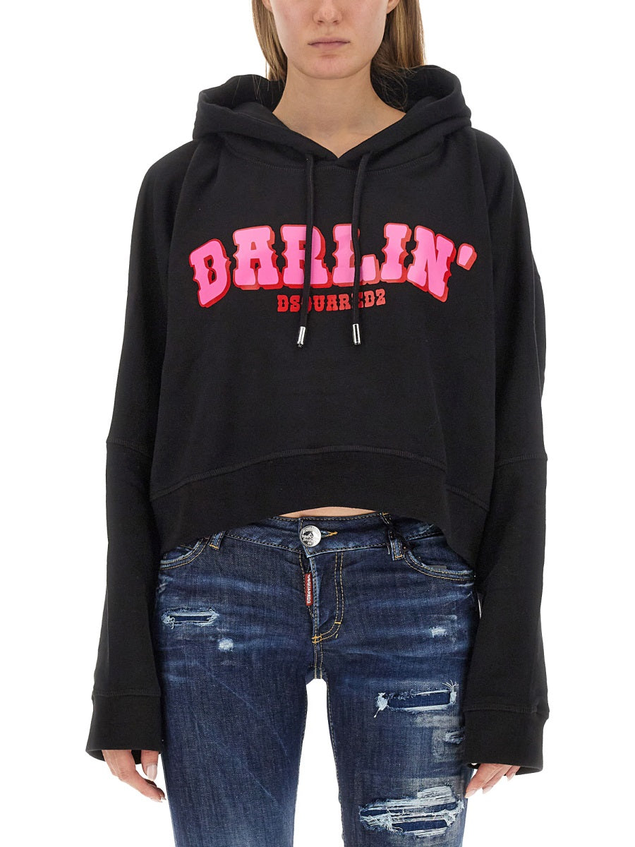 Dsquared Women Sweatshirt With Logo DSQUARED2