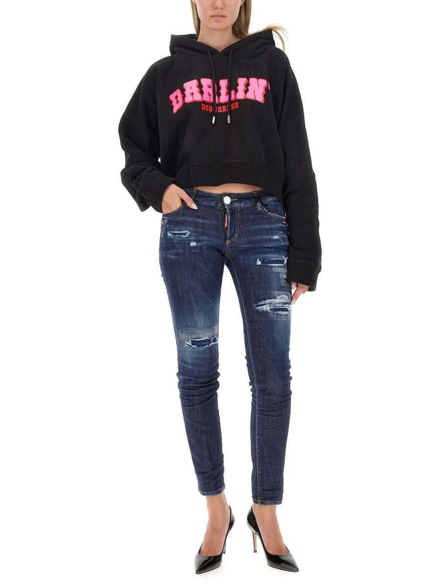Dsquared Women Sweatshirt With Logo DSQUARED2