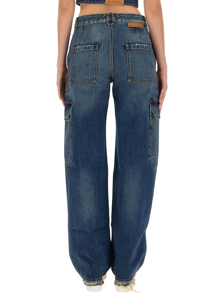 Stella Mccartney Women Cargo Jeans STELLA MCCARTNEY