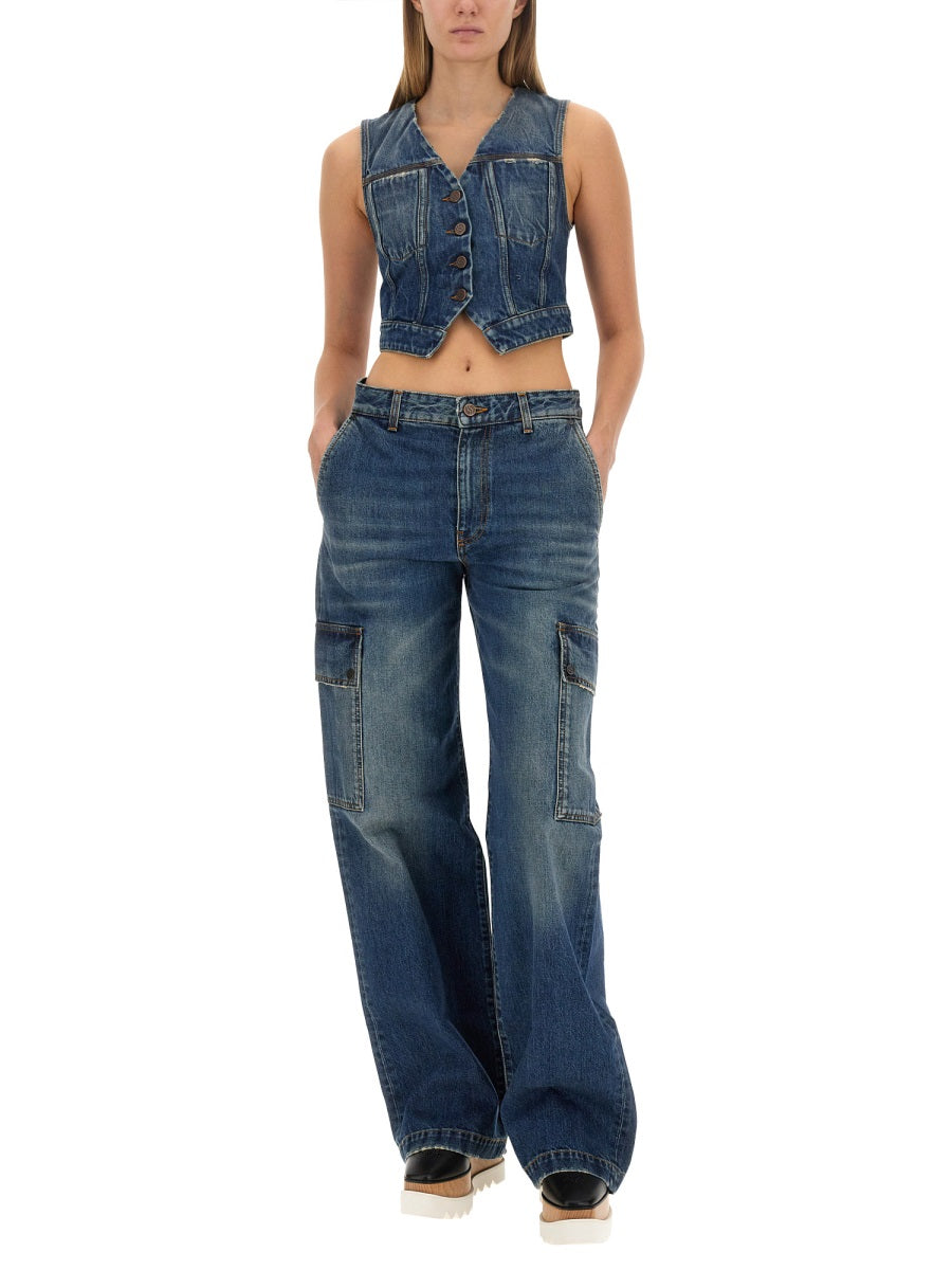 Stella Mccartney Women Cargo Jeans STELLA MCCARTNEY