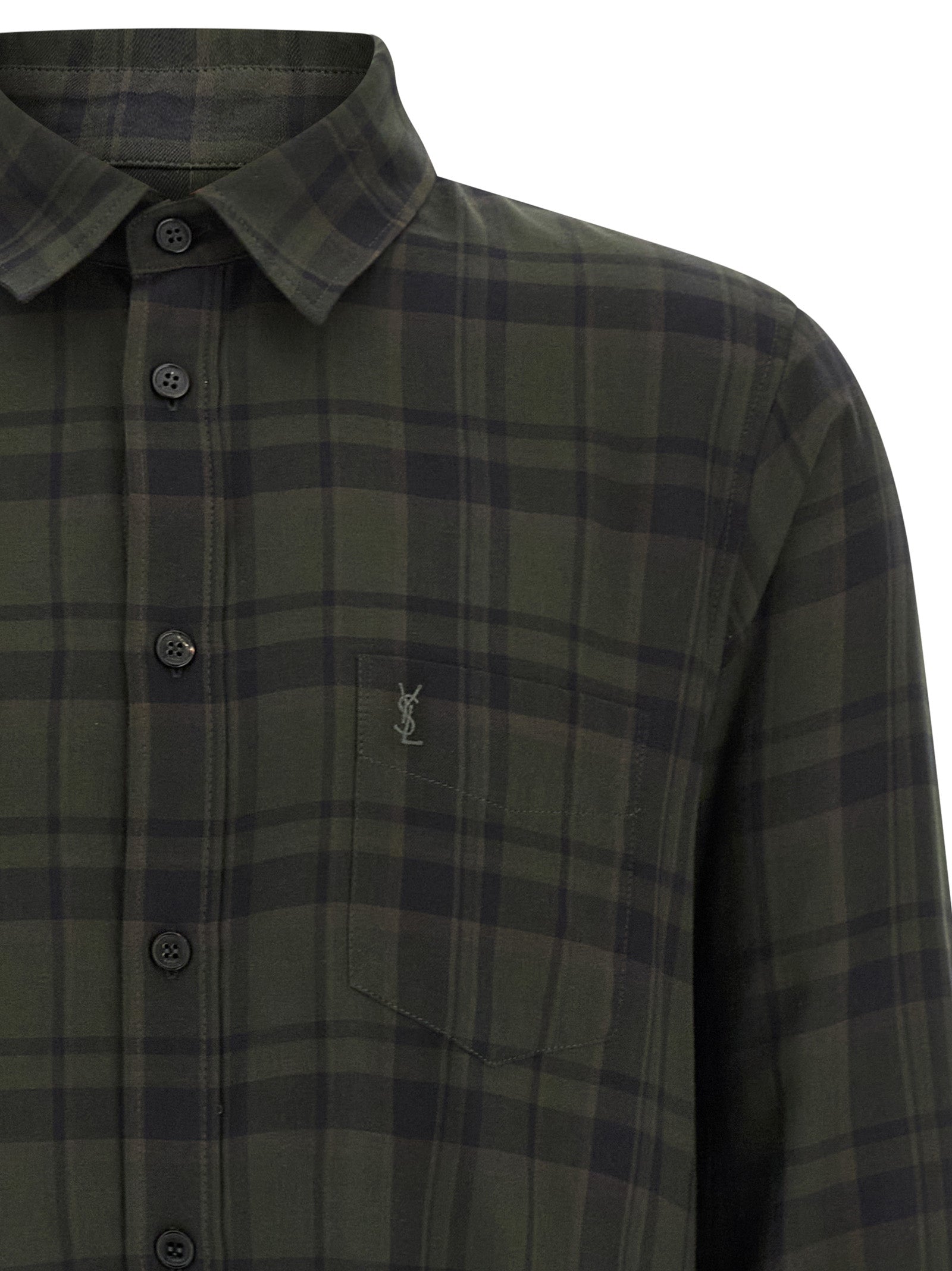 Saint Laurent Men Cassandre Shirt SAINT LAURENT