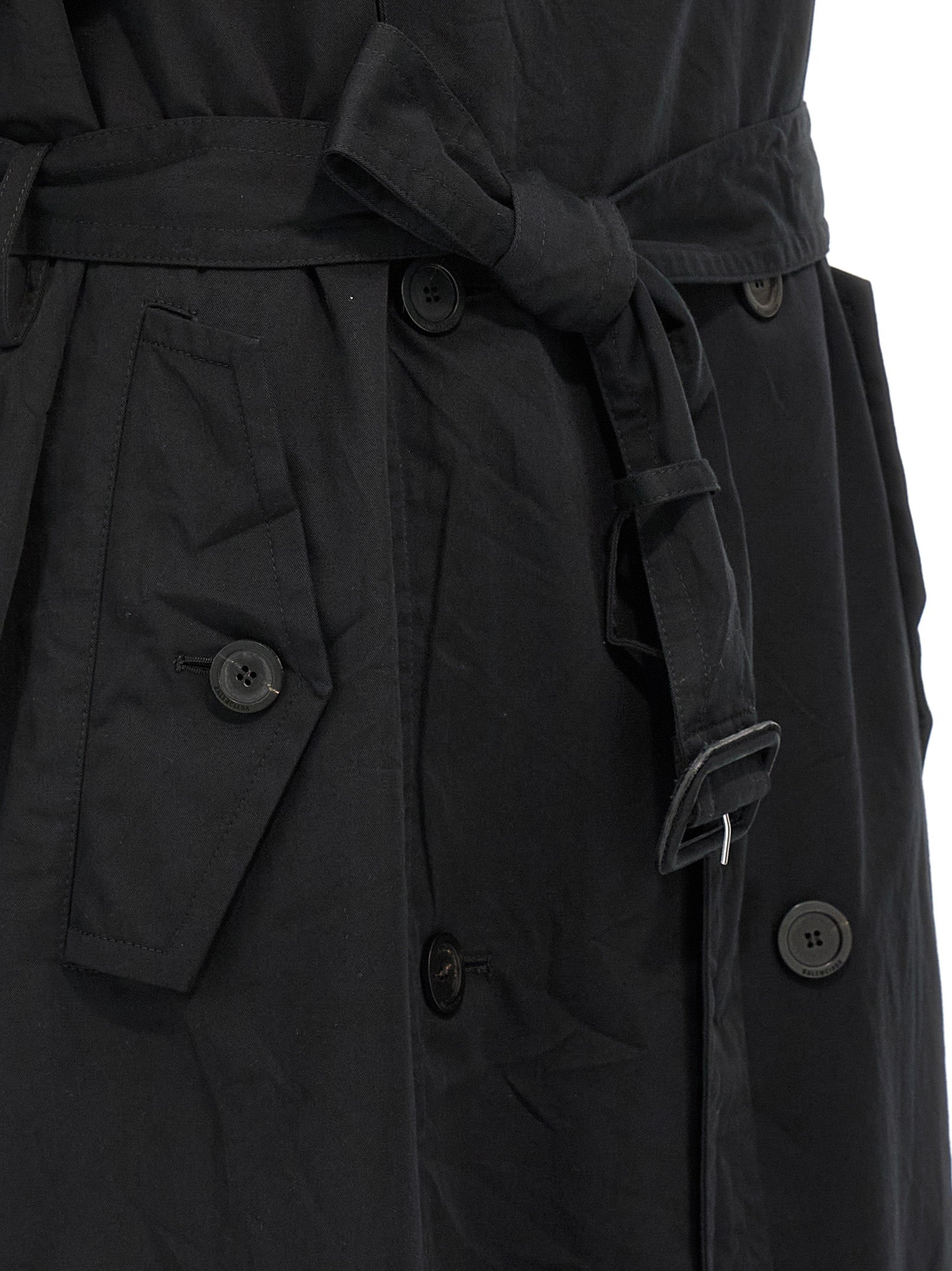 Balenciaga Women Stole Trench Coat BALENCIAGA