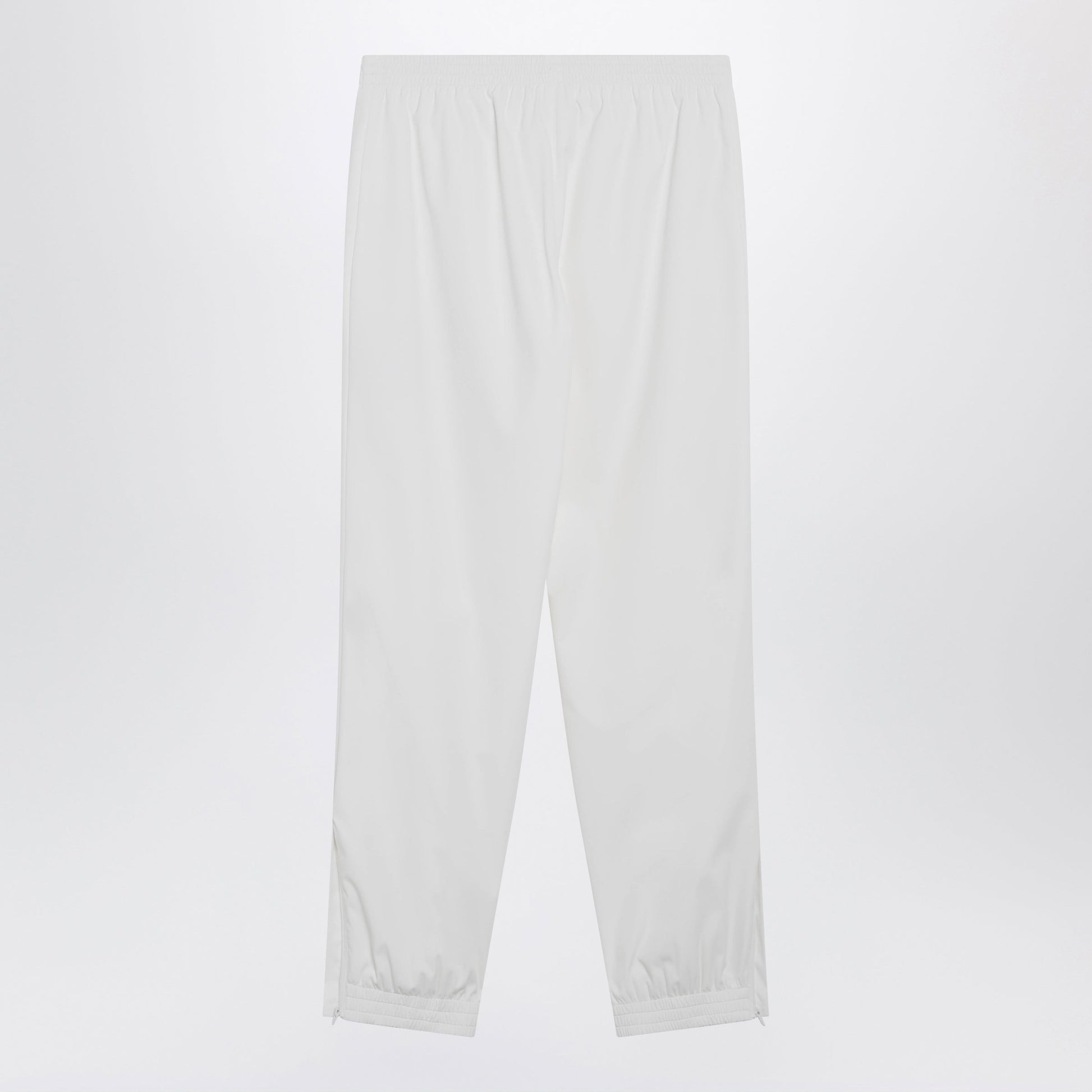 Balenciaga Logo Jogging Pants In White Polyester Women BALENCIAGA