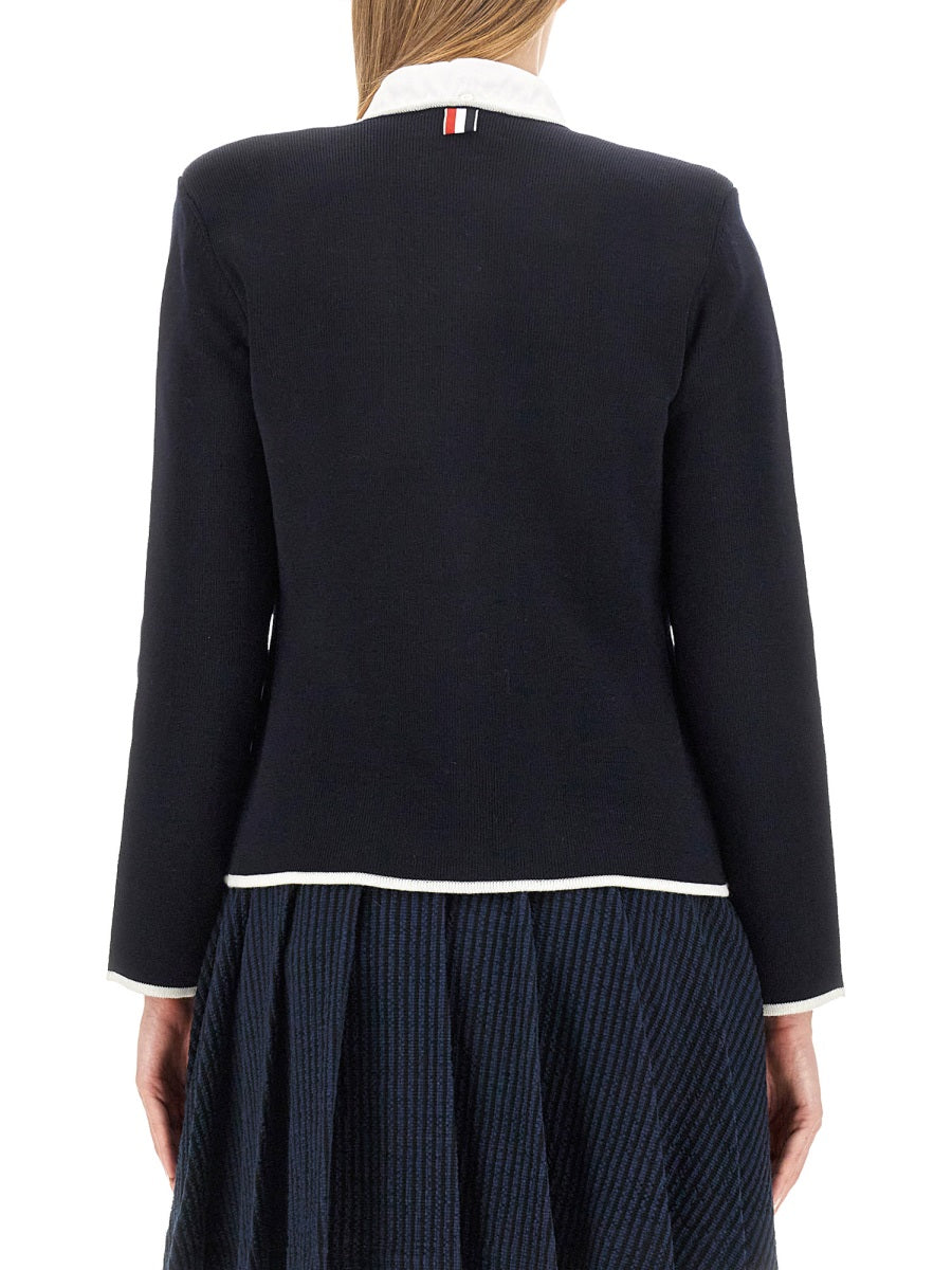 Thom Browne Women Single-Breasted Jacket THOM BROWNE