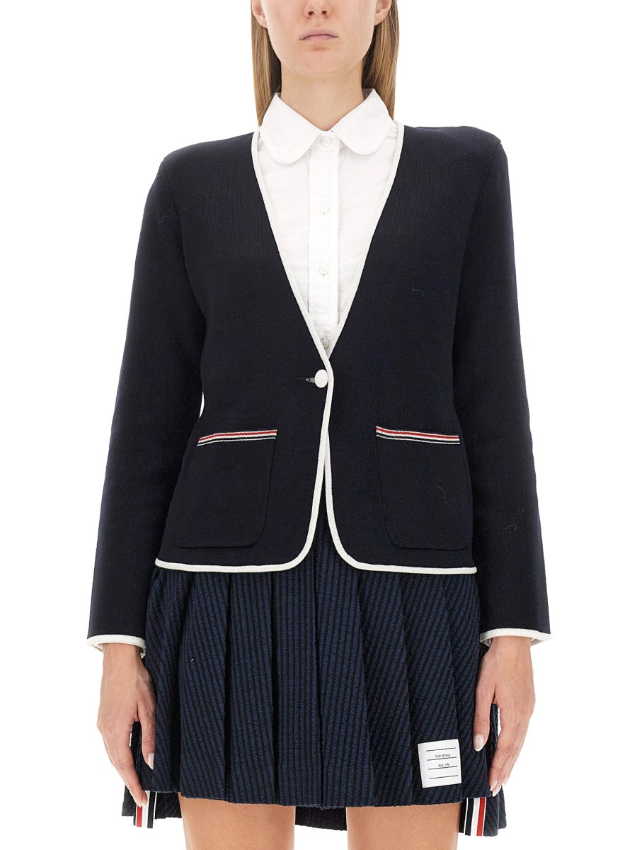 Thom Browne Women Single-Breasted Jacket THOM BROWNE