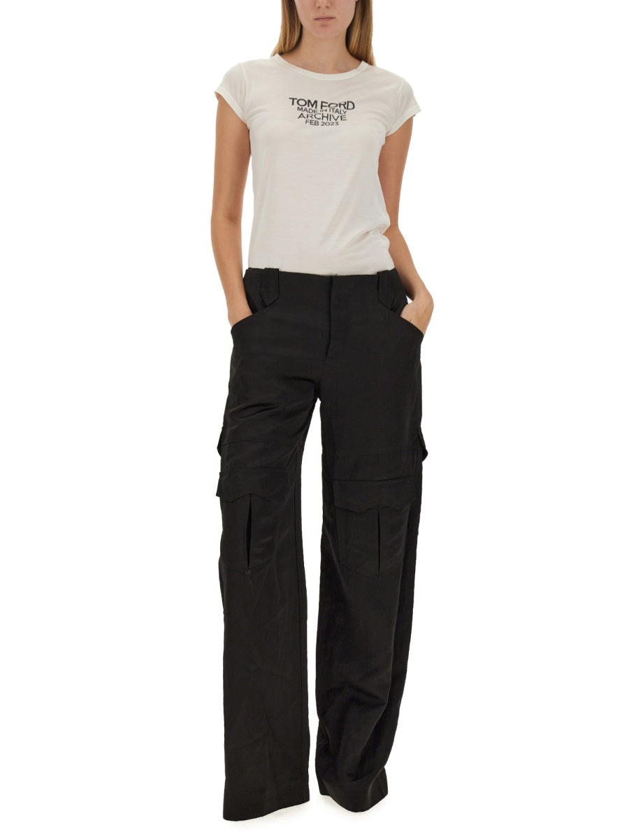 Tom Ford Women T-Shirt With Logo TOM FORD
